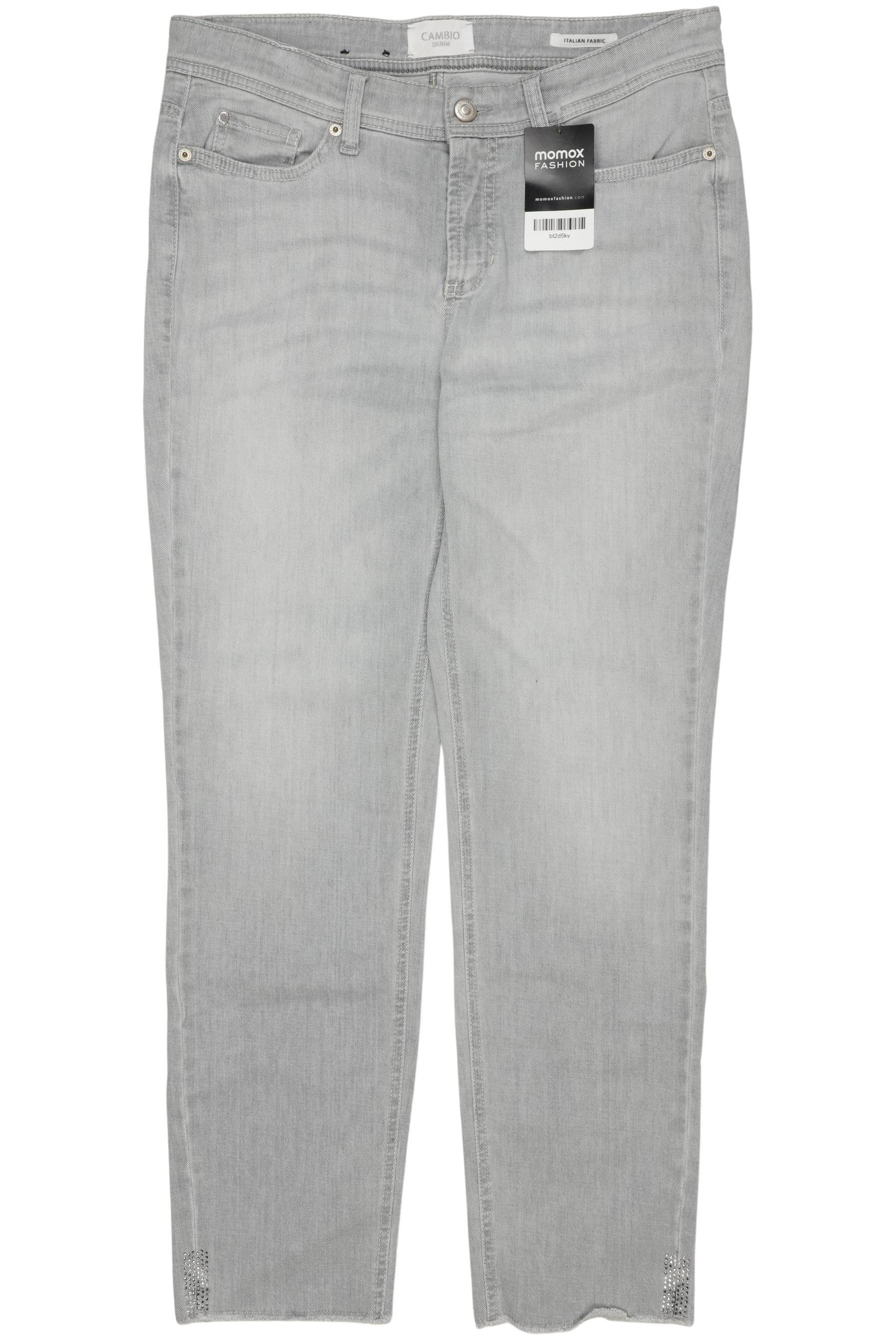 

Cambio Damen Jeans, grau, Gr. 38