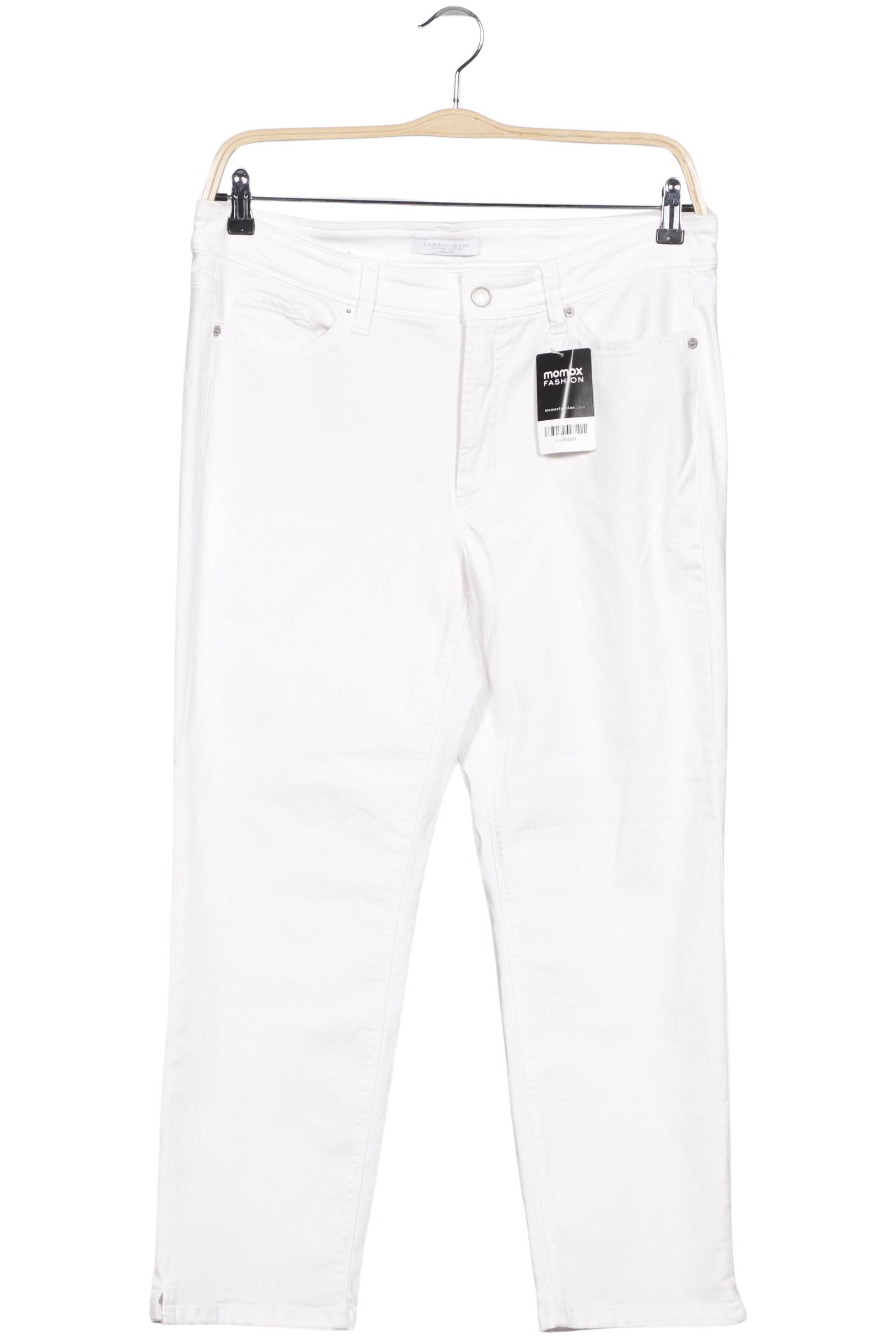 

Cambio Damen Jeans, weiß, Gr. 46