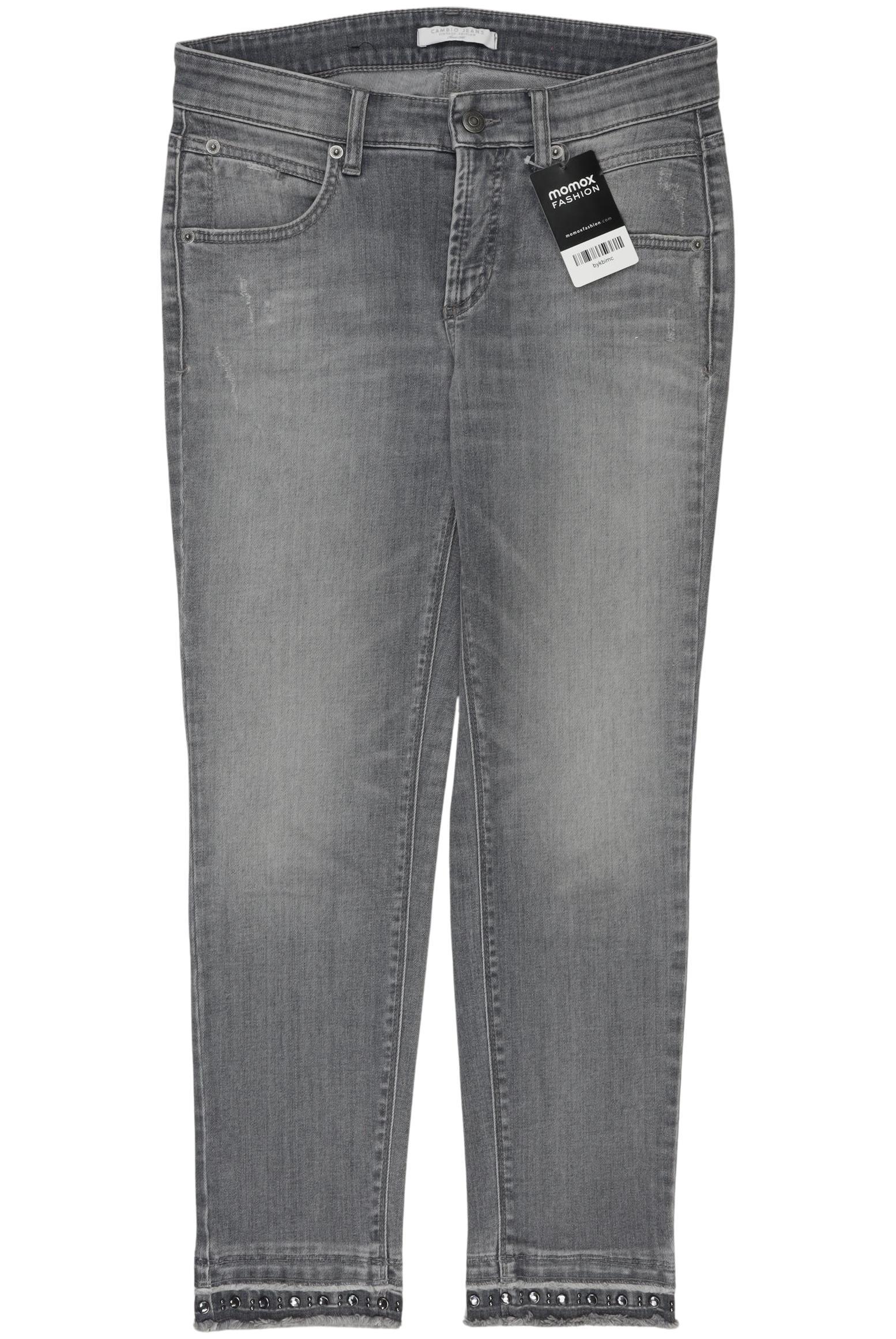 

Cambio Damen Jeans, grau, Gr. 38