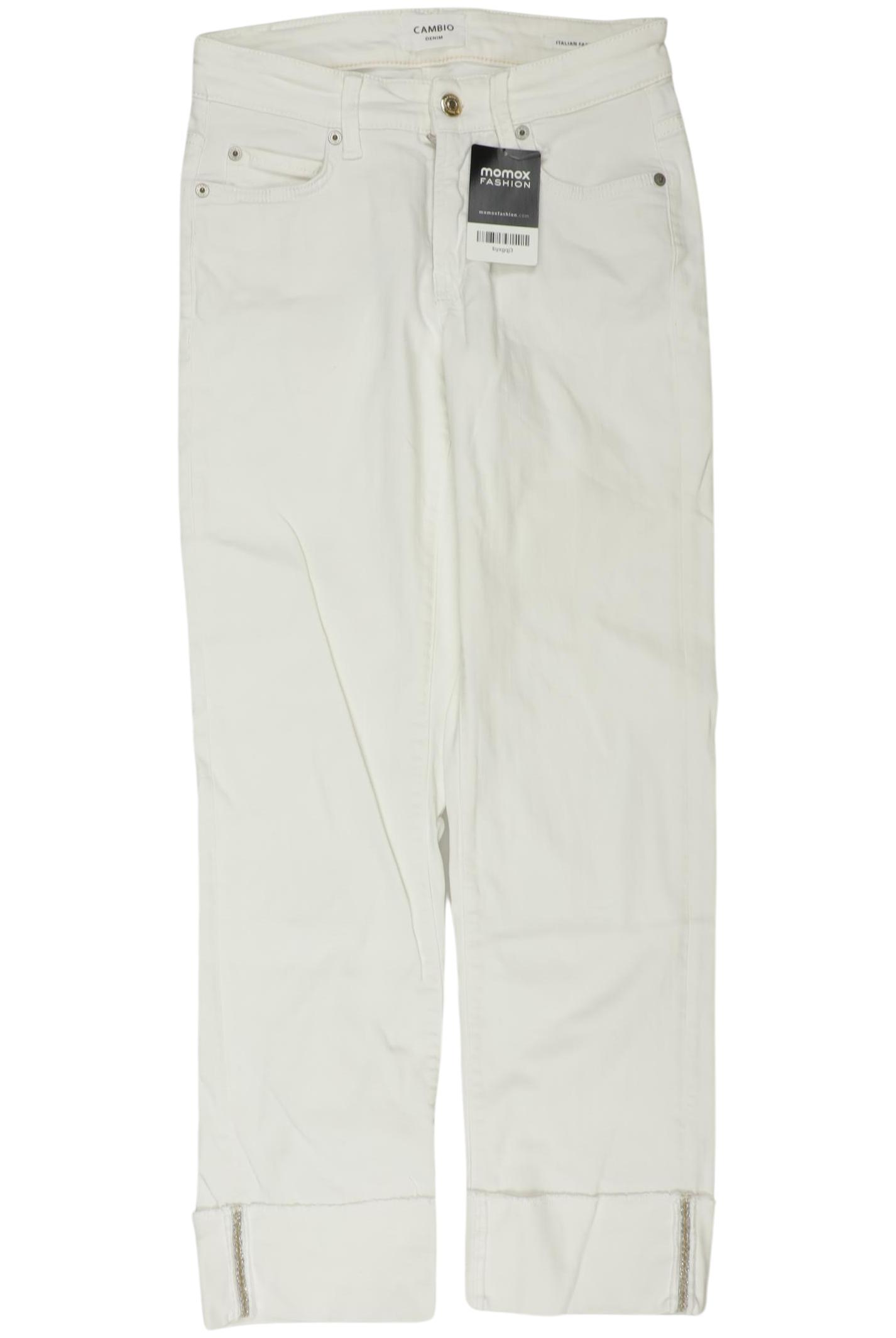 

Cambio Damen Jeans, weiß, Gr. 34