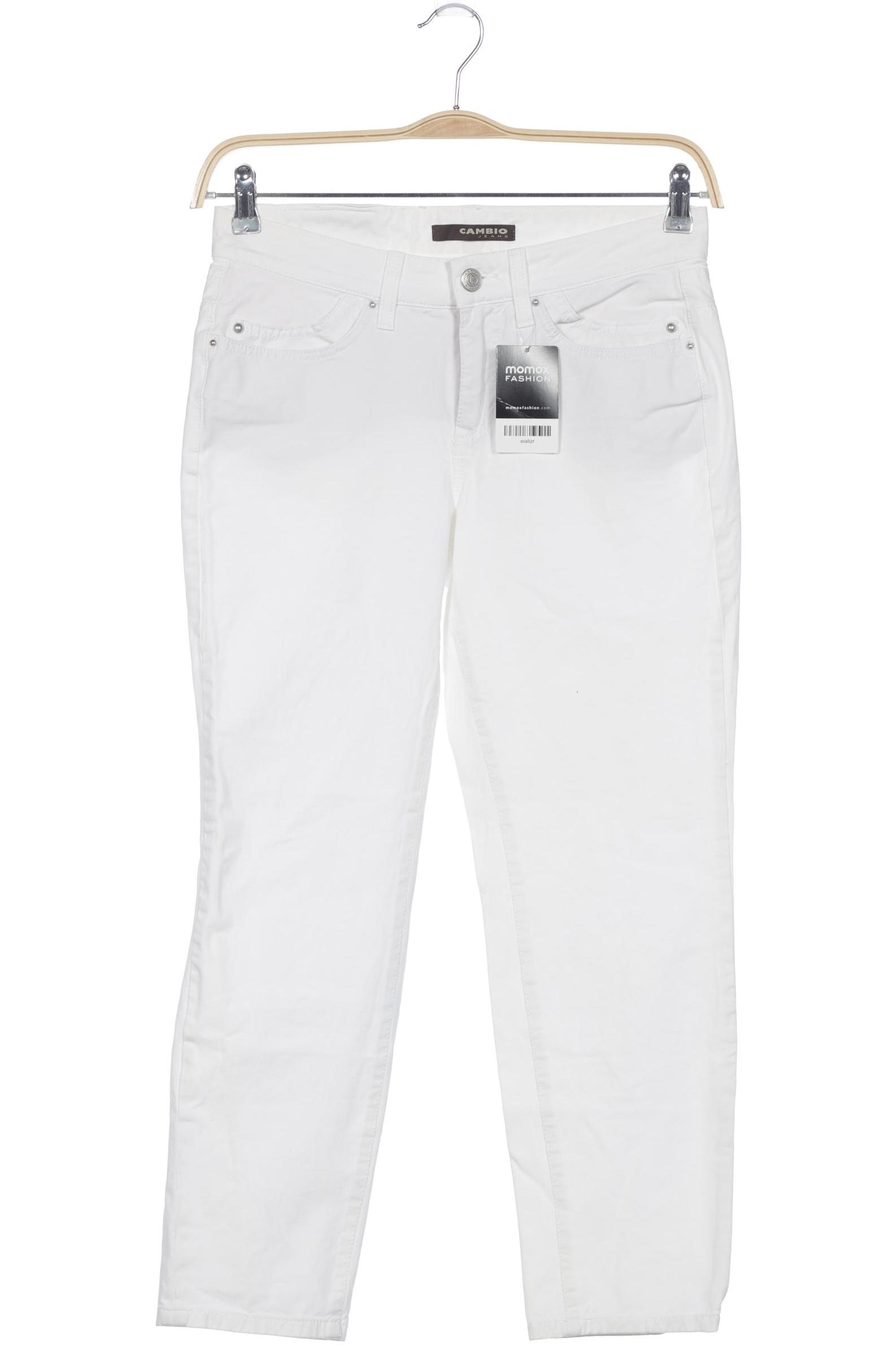 

Cambio Damen Jeans, weiß, Gr. 38