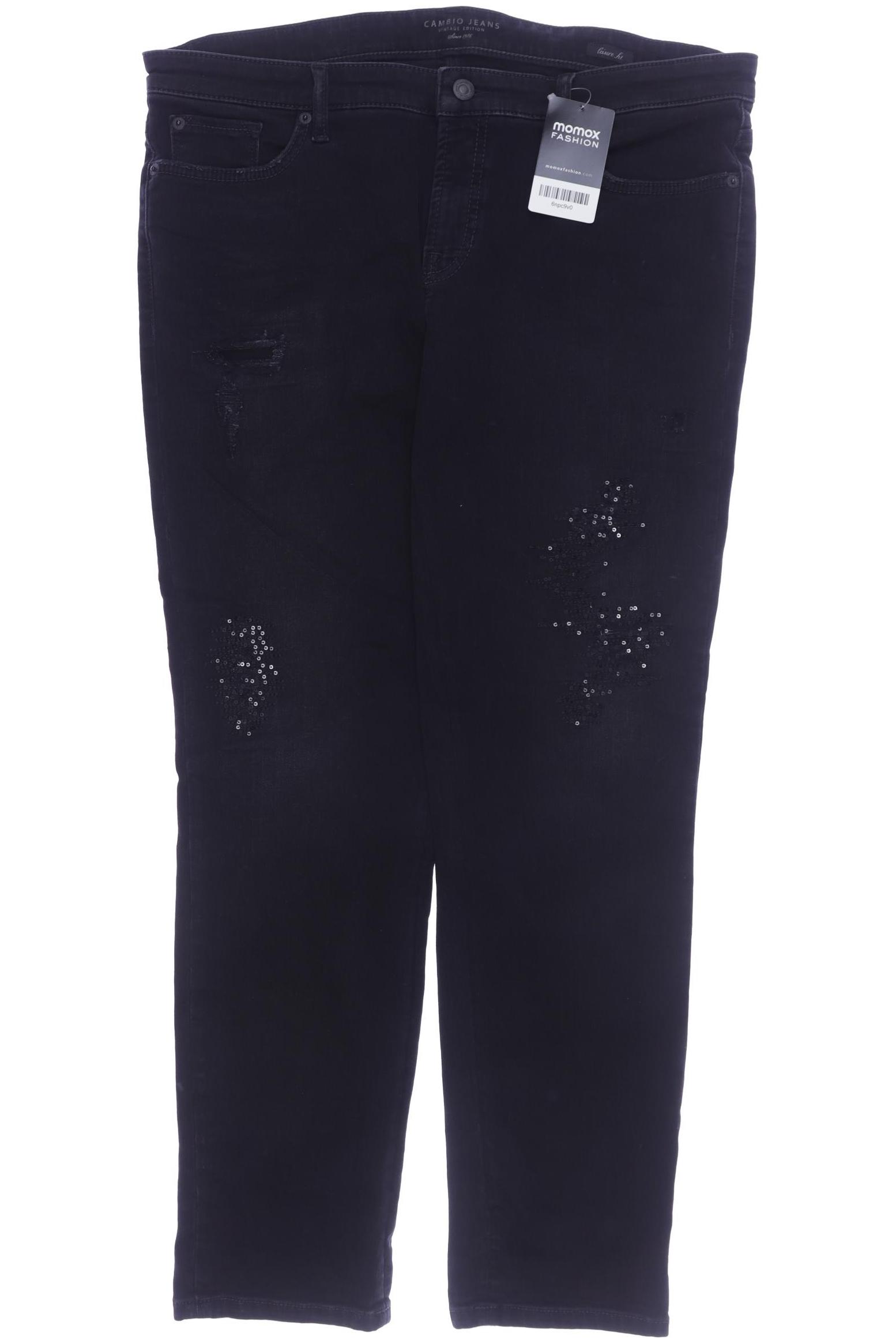 

Cambio Damen Jeans, schwarz, Gr. 46