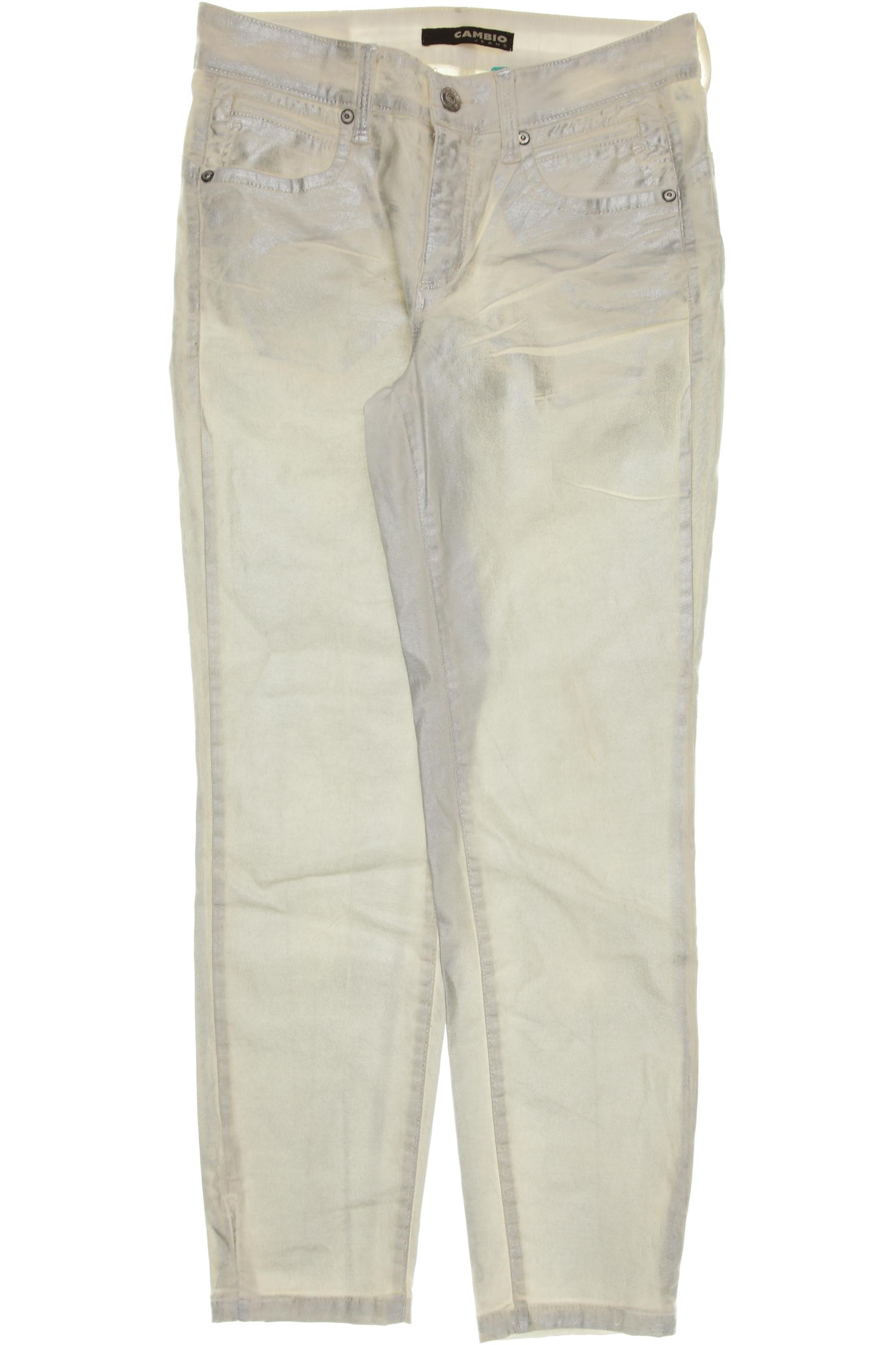 

Cambio Damen Jeans, weiß, Gr. 34
