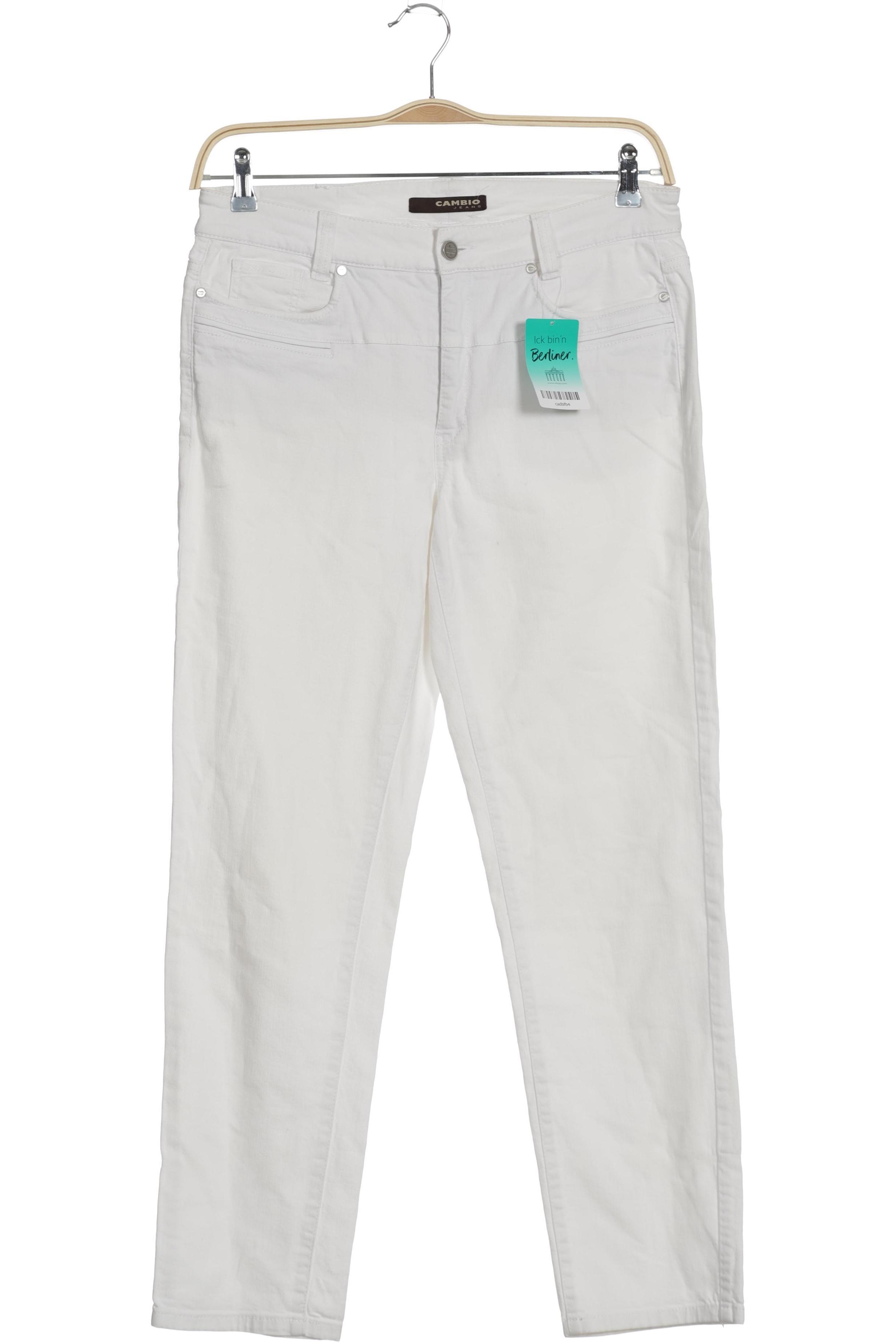 

Cambio Damen Jeans, weiß, Gr. 31
