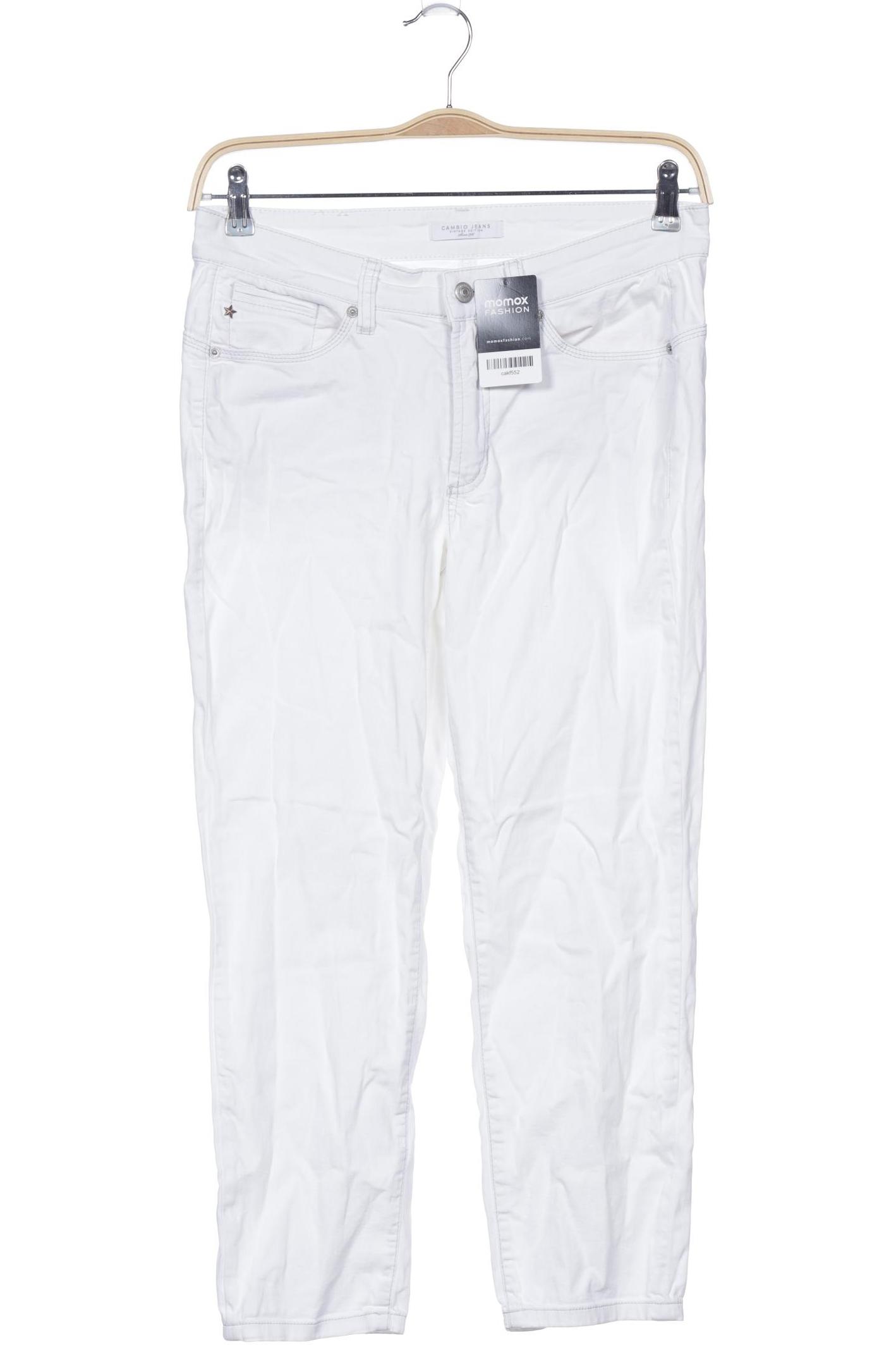 

Cambio Damen Jeans, weiß, Gr. 31