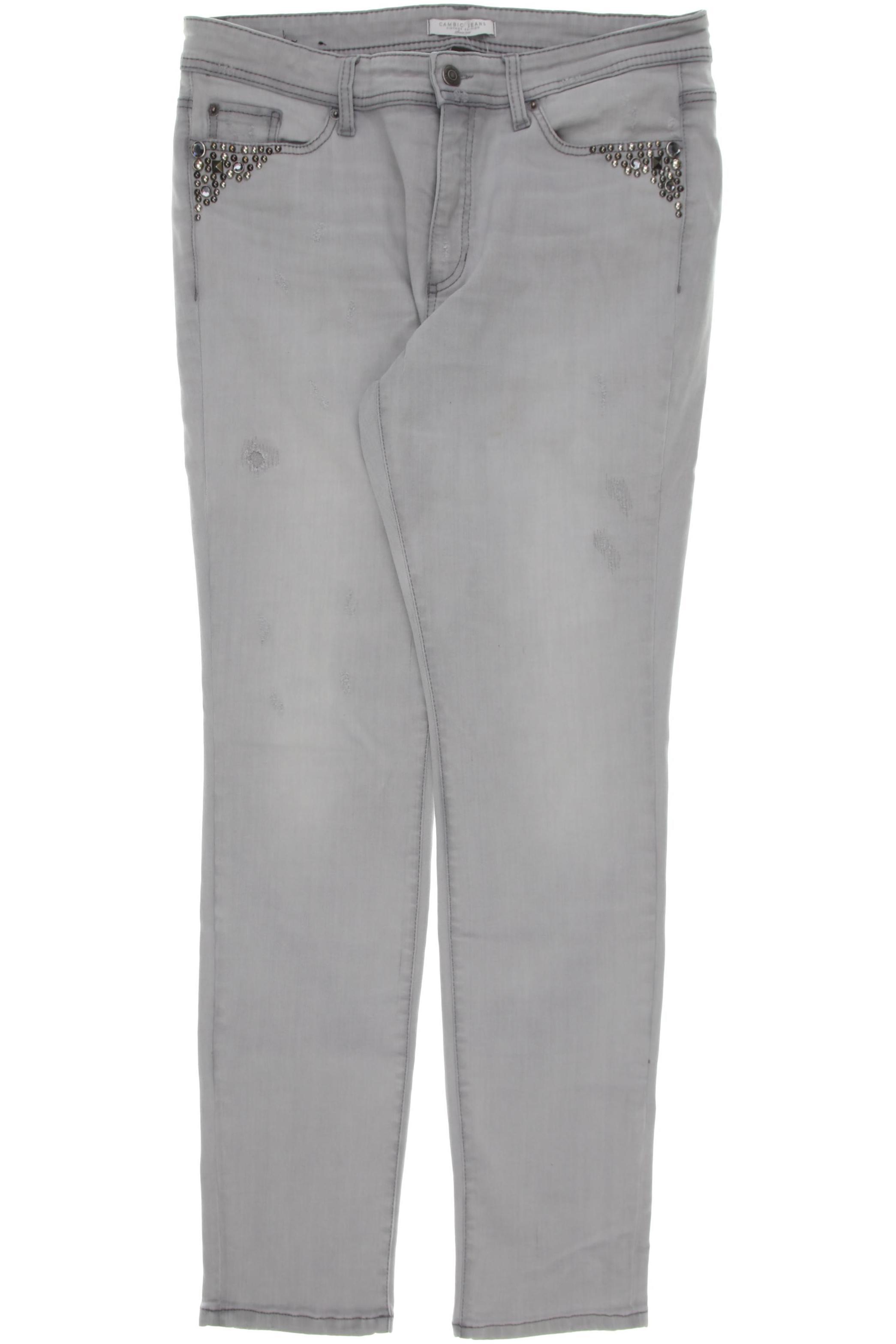 

Cambio Damen Jeans, grau, Gr. 44