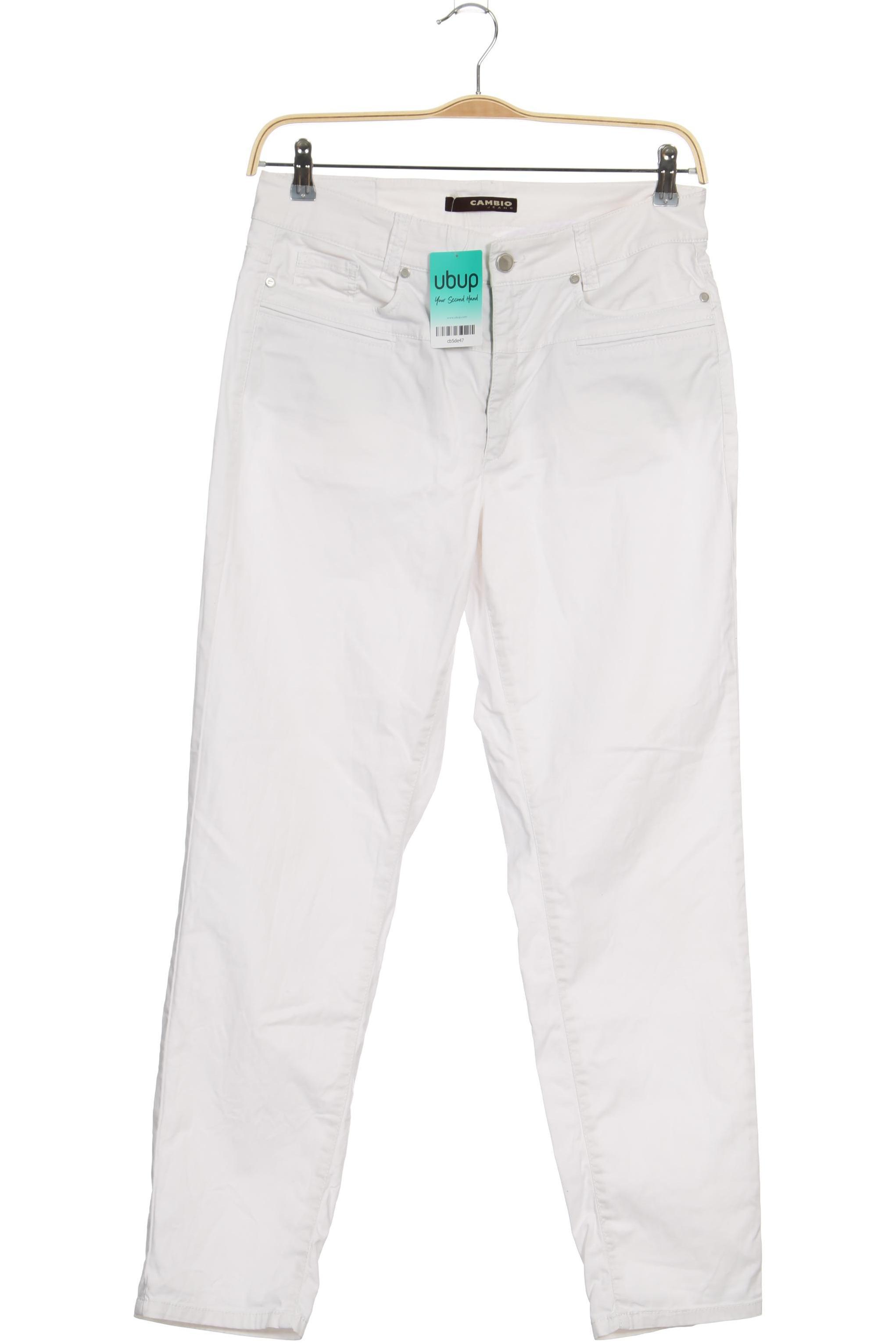 

Cambio Damen Jeans, weiß, Gr. 42