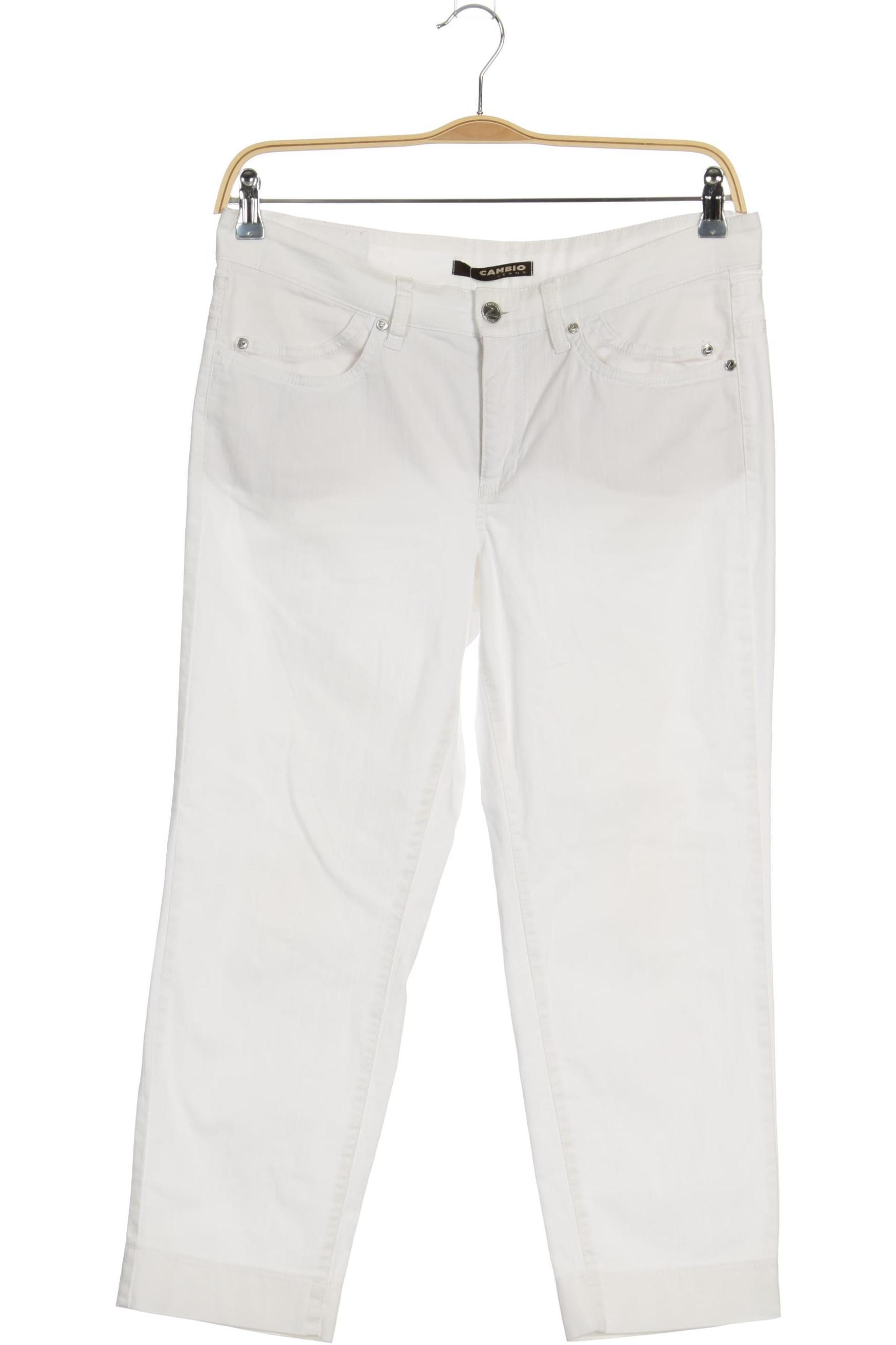 

Cambio Damen Jeans, weiß, Gr. 42