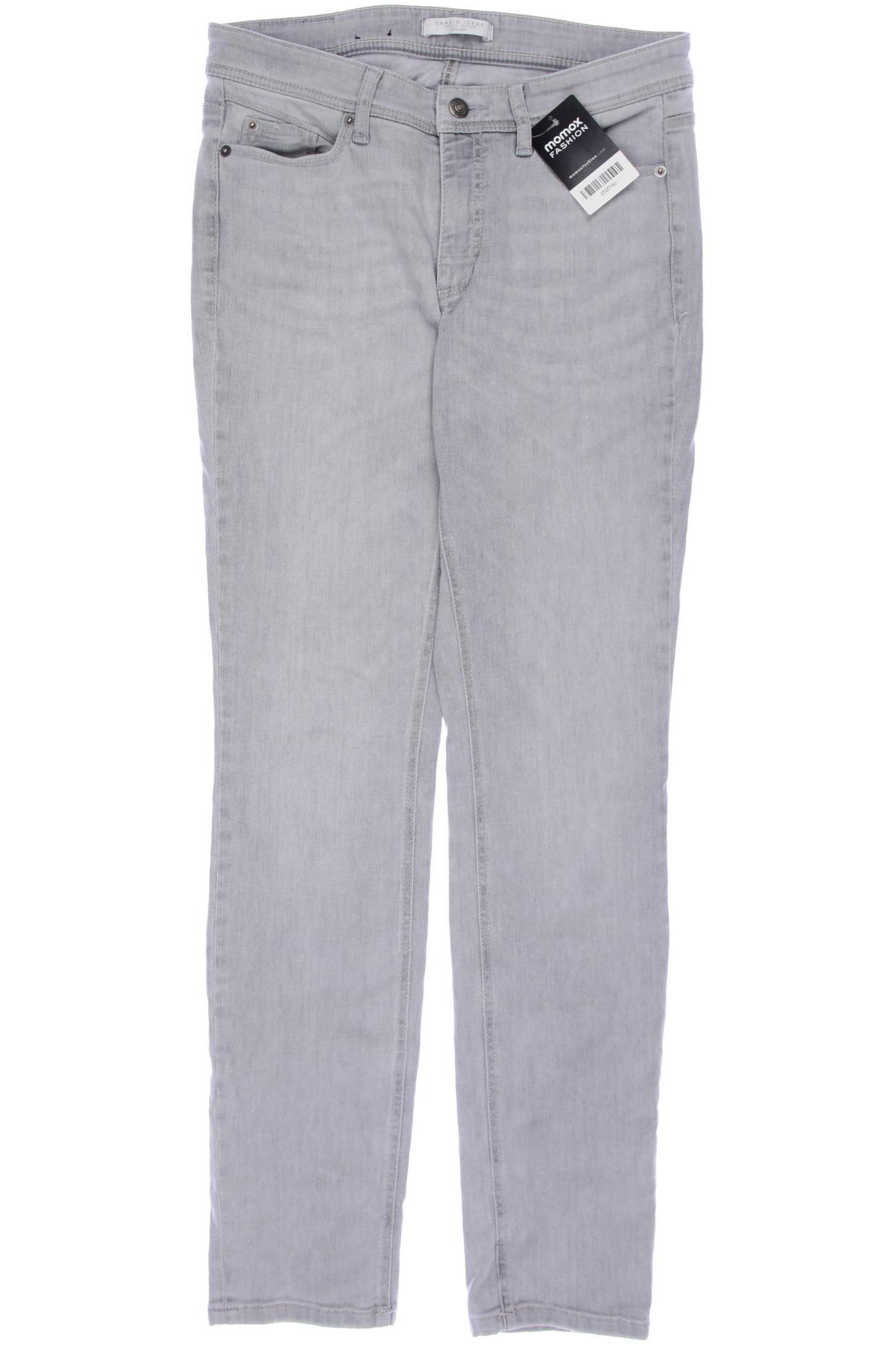 

Cambio Damen Jeans, grau, Gr. 28