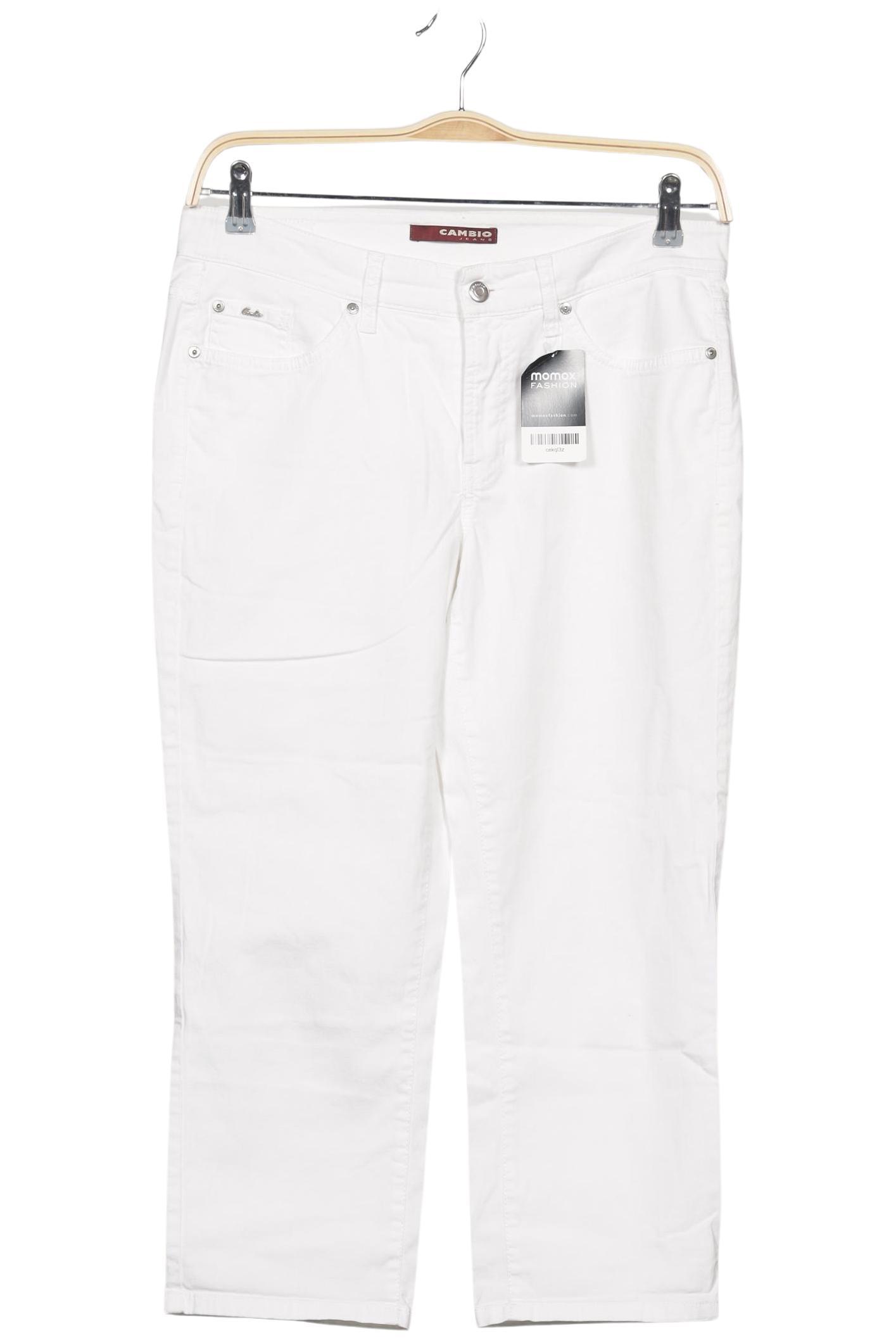

Cambio Damen Jeans, weiß, Gr. 42