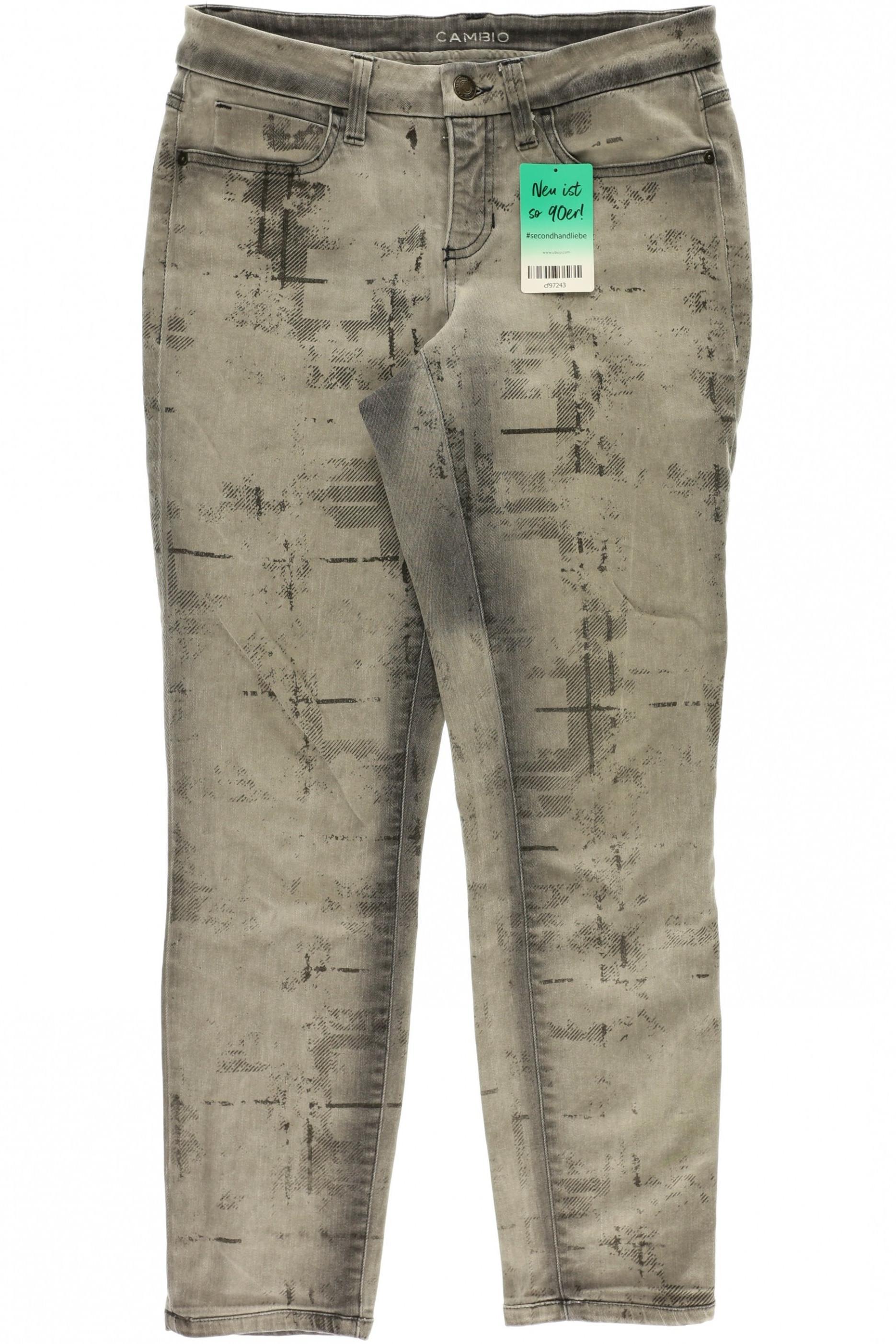 

Cambio Damen Jeans, grau, Gr. 36