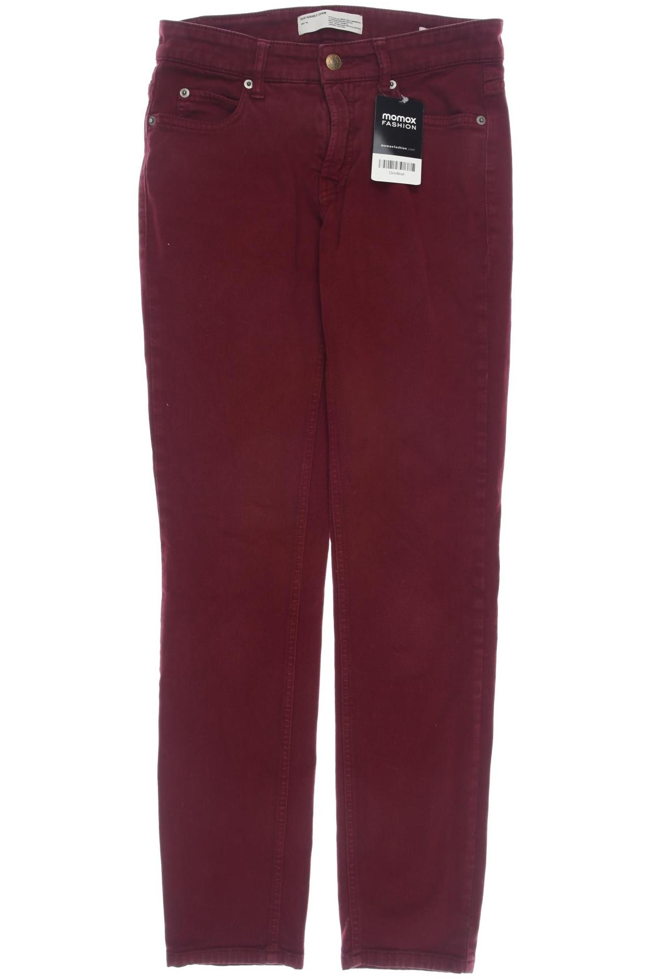 

Cambio Damen Jeans, bordeaux, Gr. 27