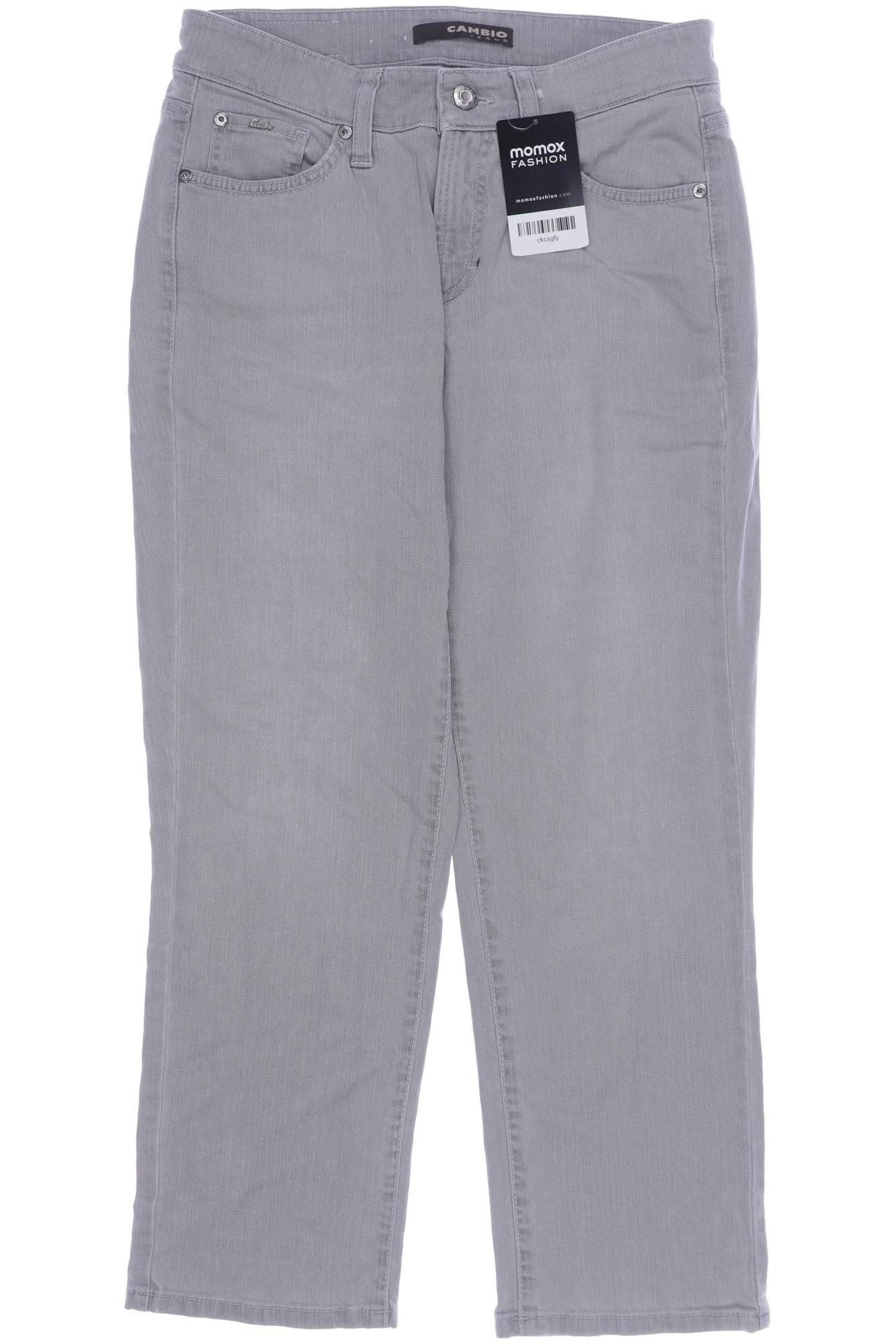 

Cambio Damen Jeans, grau, Gr. 28