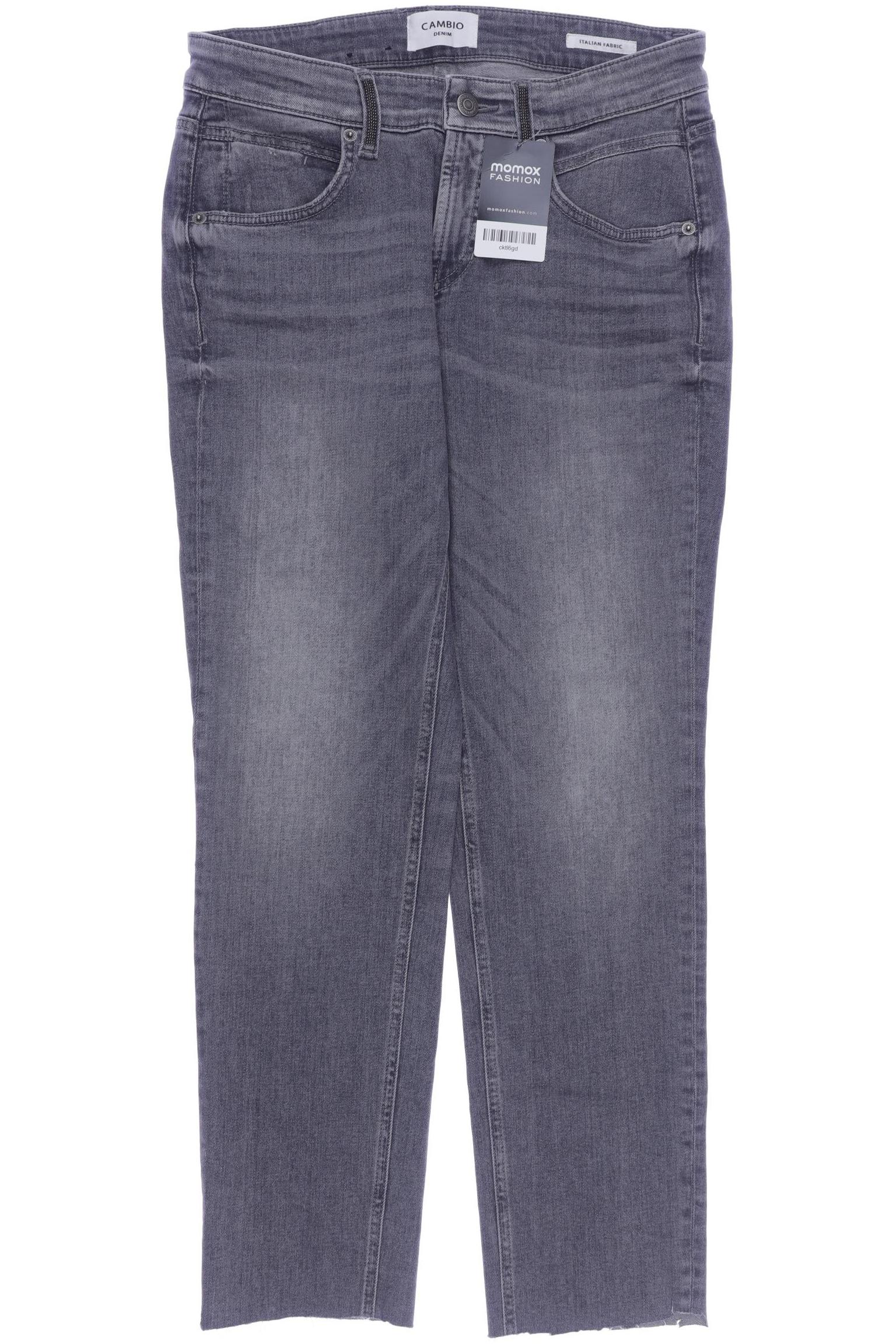 

Cambio Damen Jeans, grau, Gr. 28