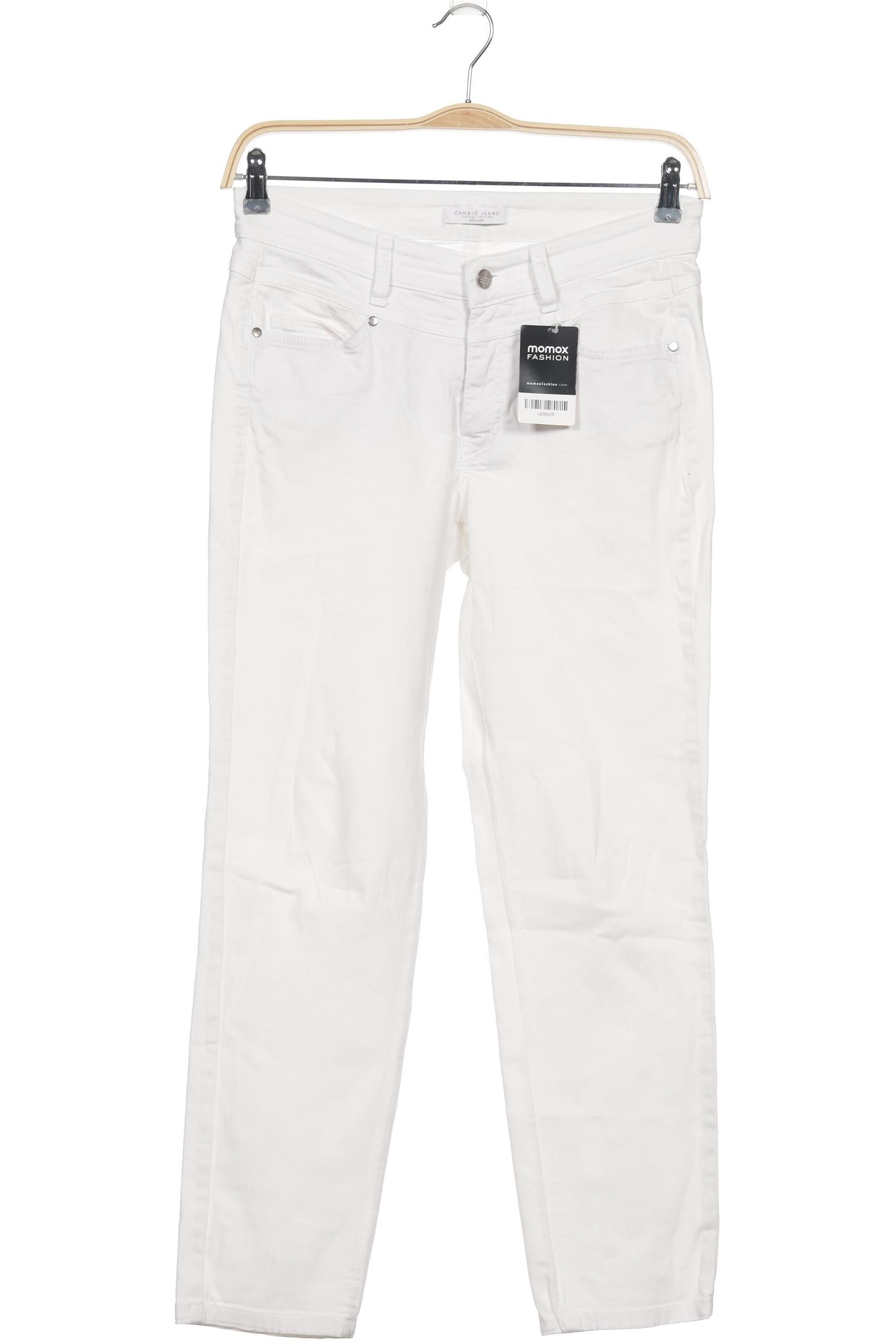 

Cambio Damen Jeans, weiß, Gr. 40
