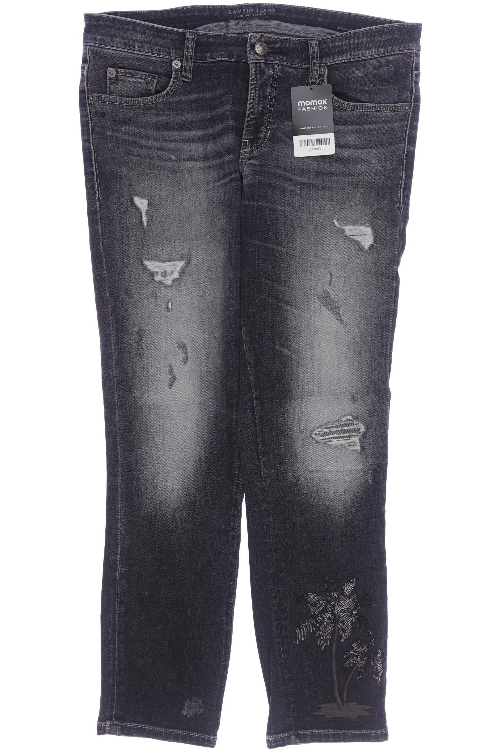 

Cambio Damen Jeans, grau, Gr. 40