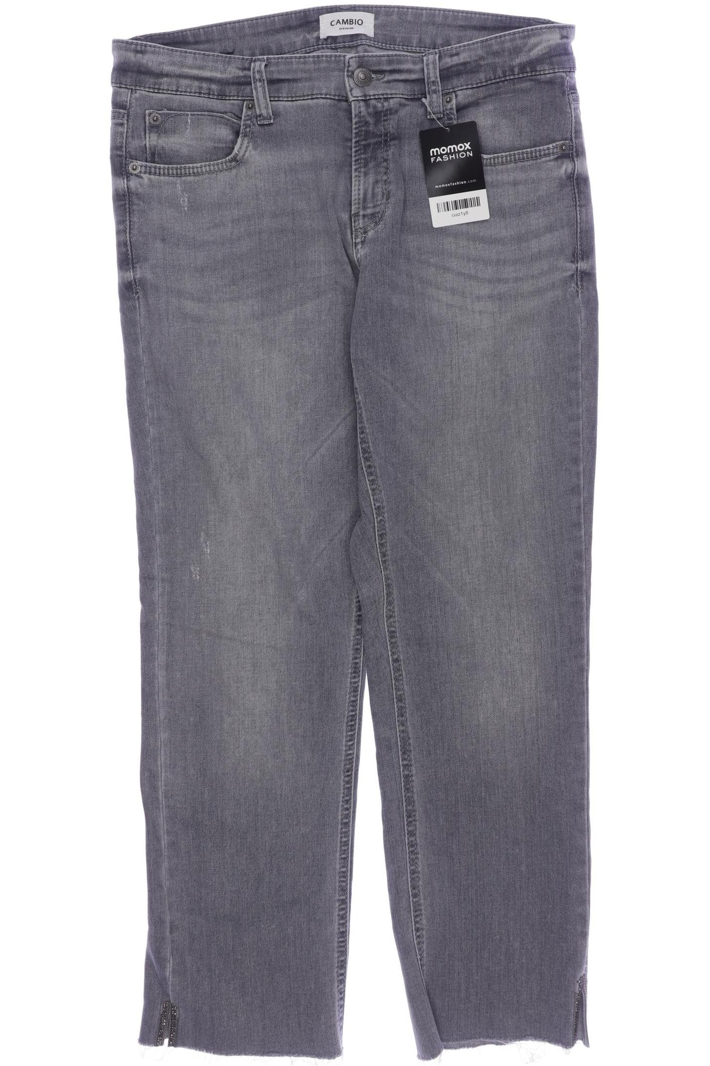 

Cambio Damen Jeans, grau, Gr. 40