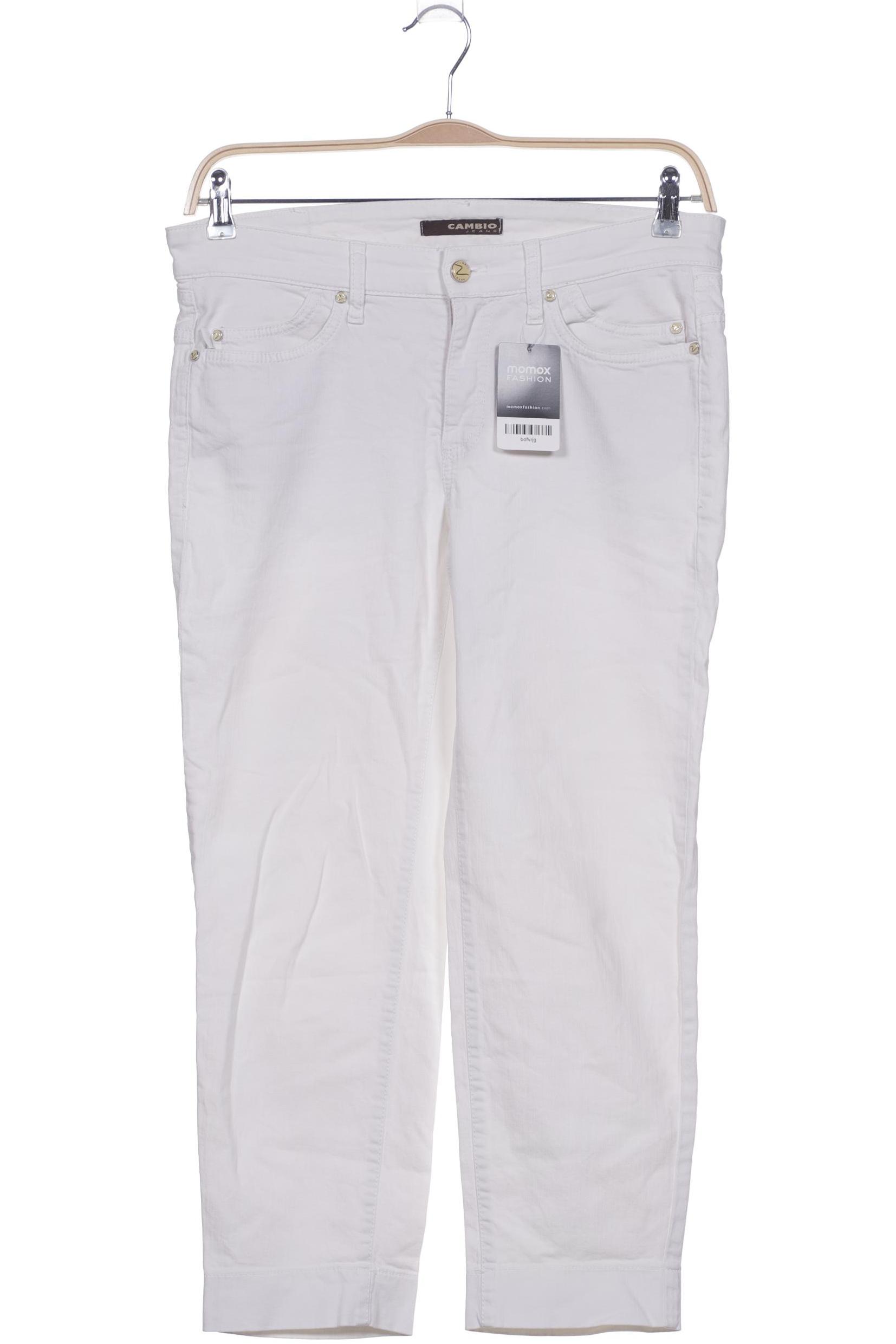 

Cambio Damen Jeans, weiß, Gr. 40