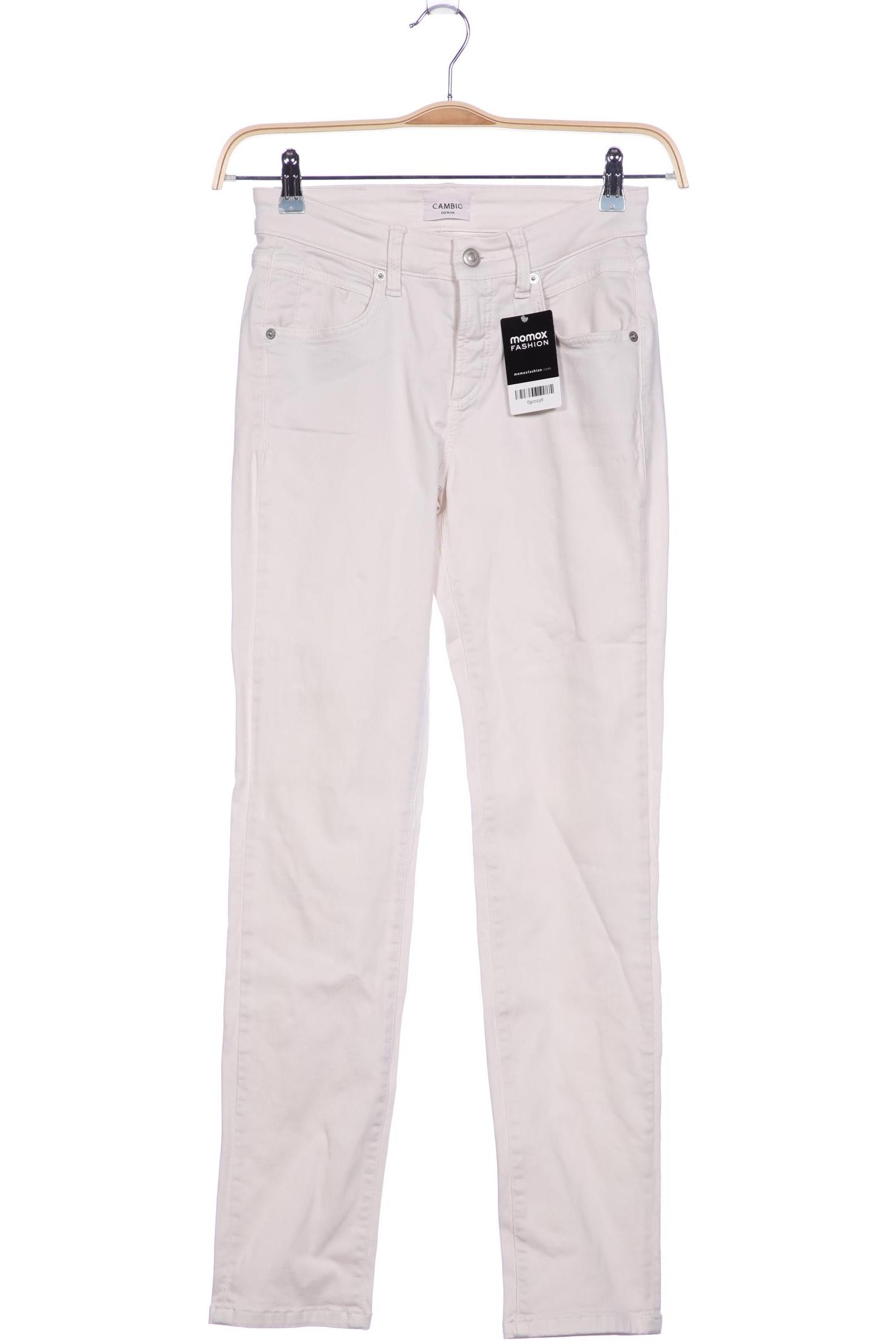 

Cambio Damen Jeans, weiß, Gr. 34