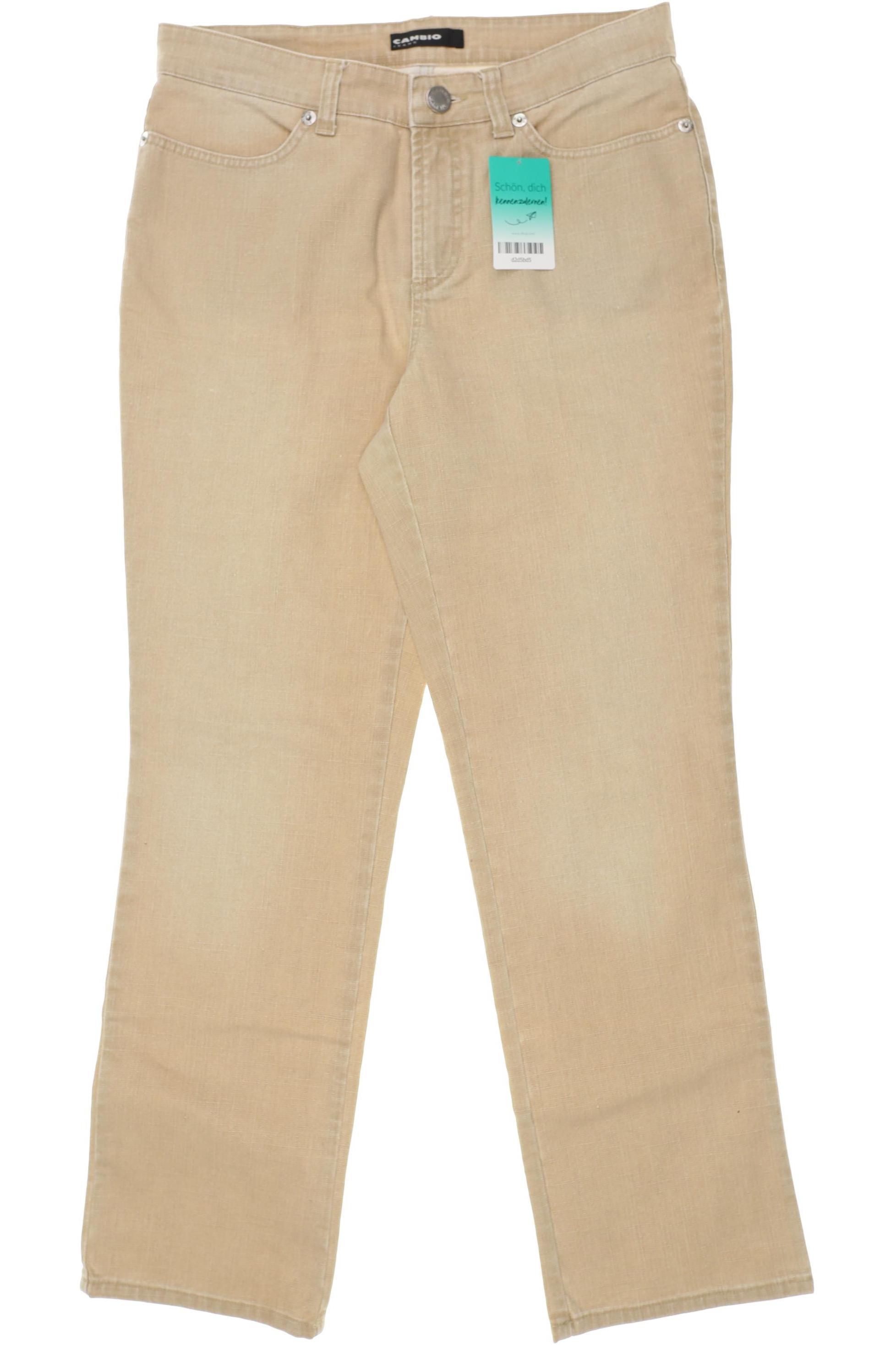 

Cambio Damen Jeans, beige, Gr. 42