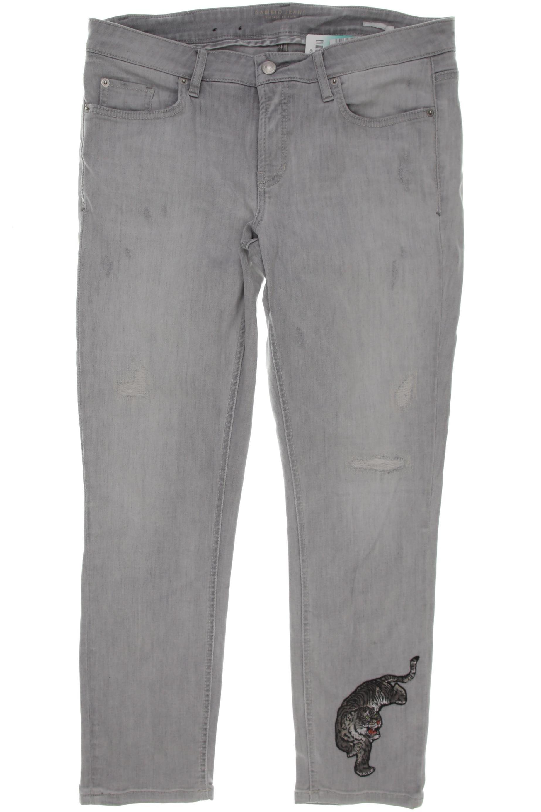 

Cambio Damen Jeans, grau, Gr. 42