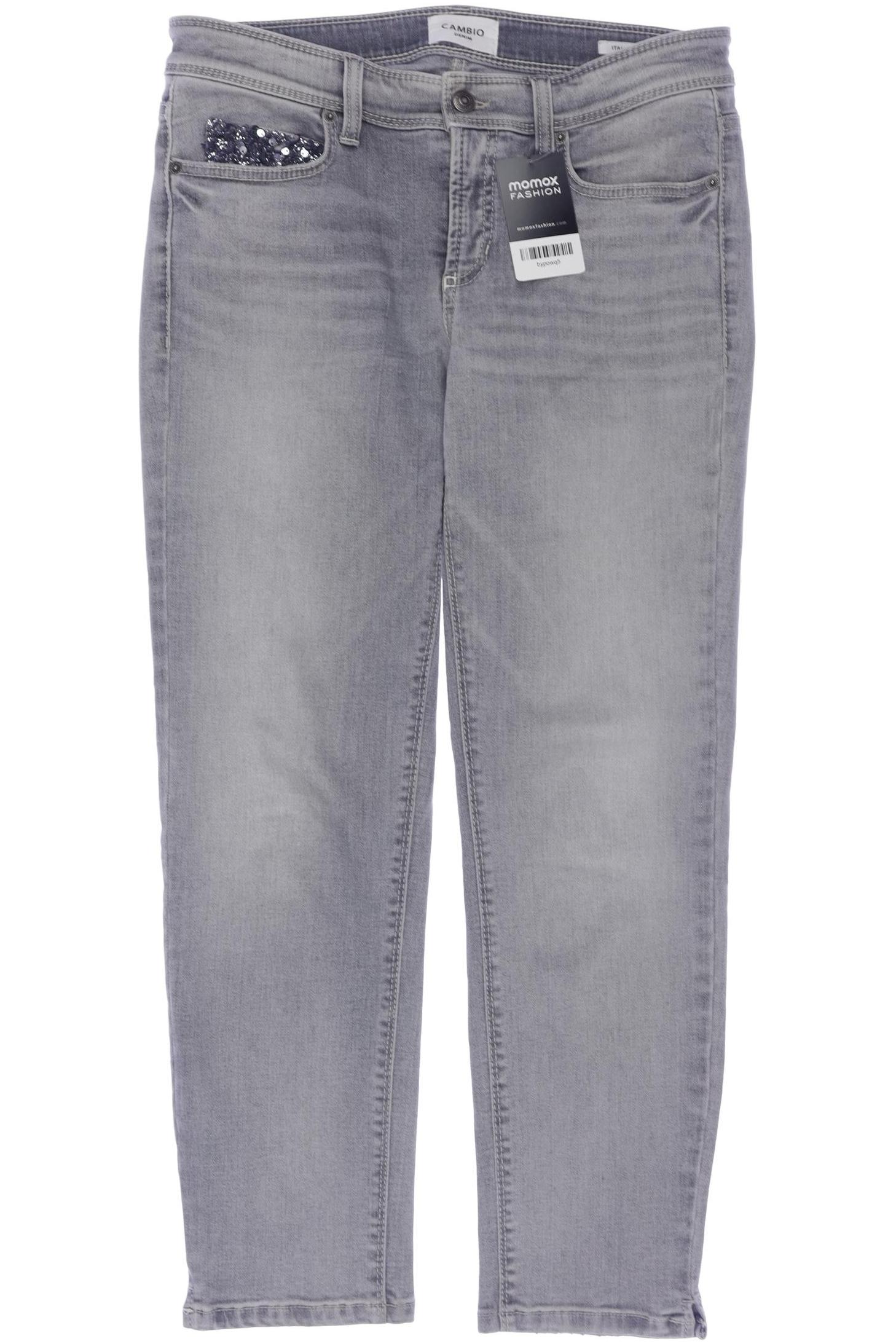 

Cambio Damen Jeans, grau, Gr. 38