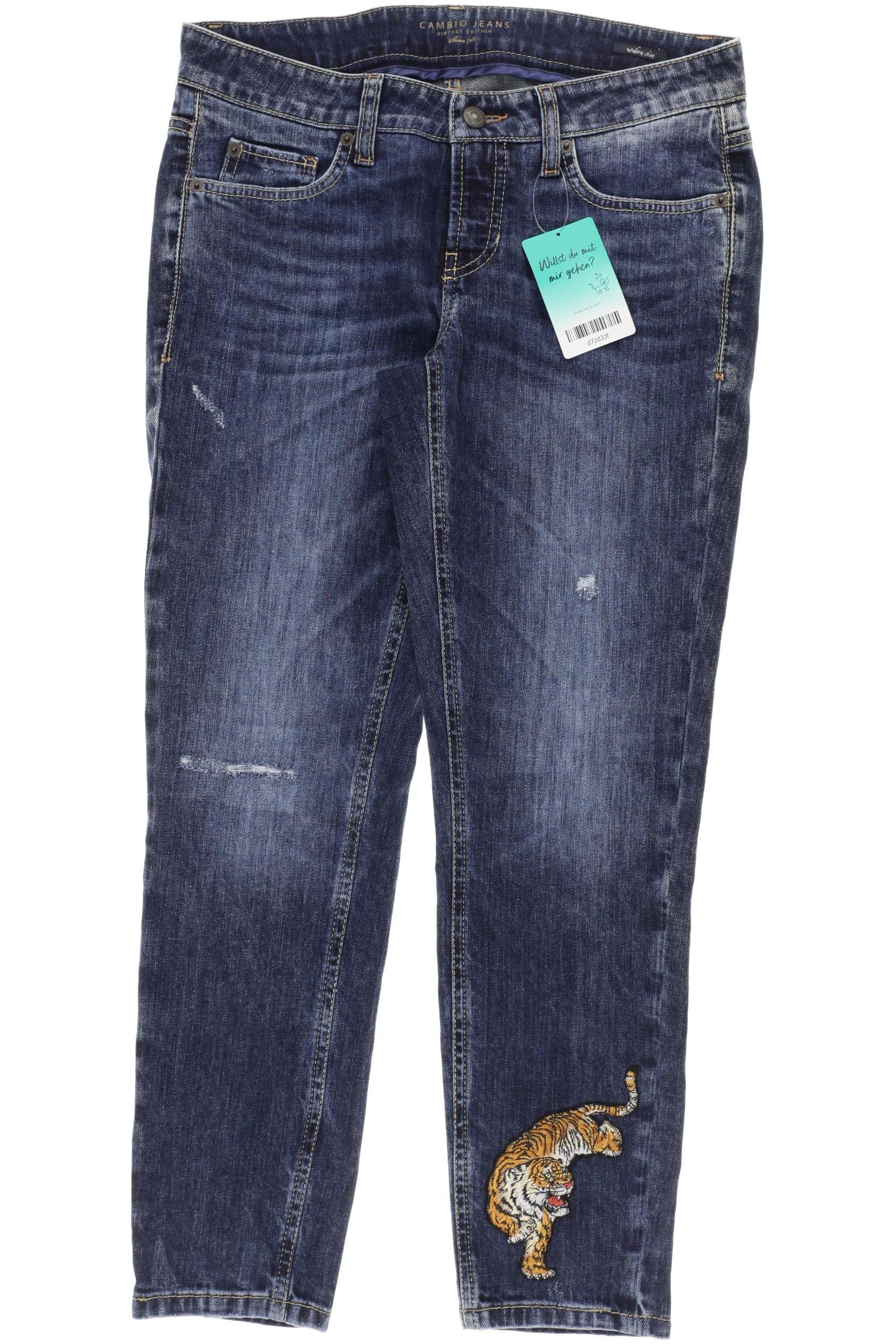 

Cambio Damen Jeans, blau, Gr. 34