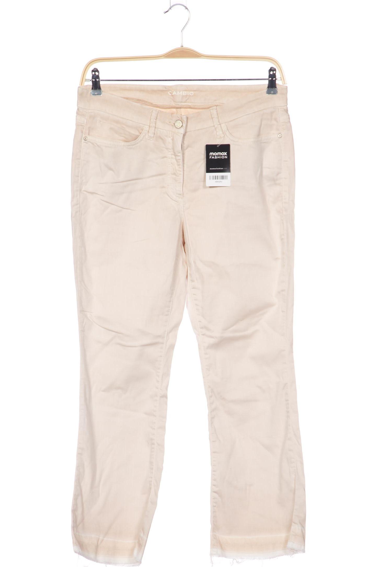 

Cambio Damen Jeans, beige, Gr. 42