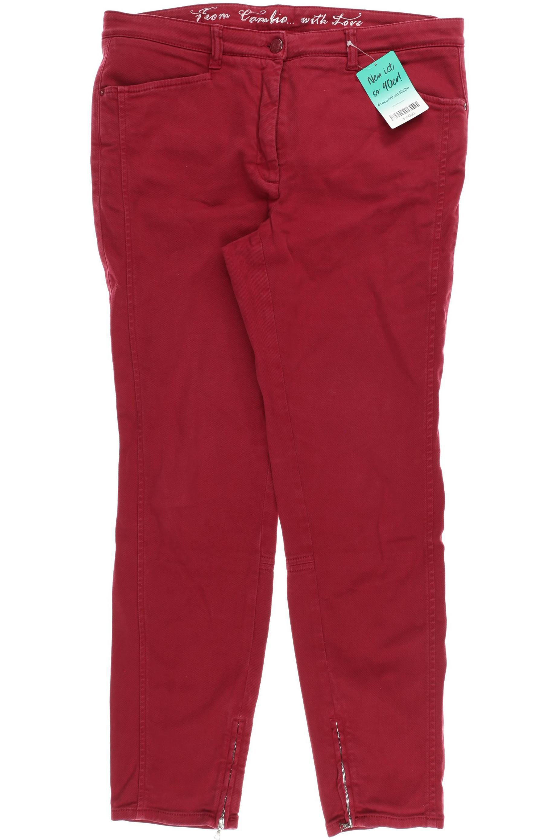 

Cambio Damen Jeans, rot, Gr. 42