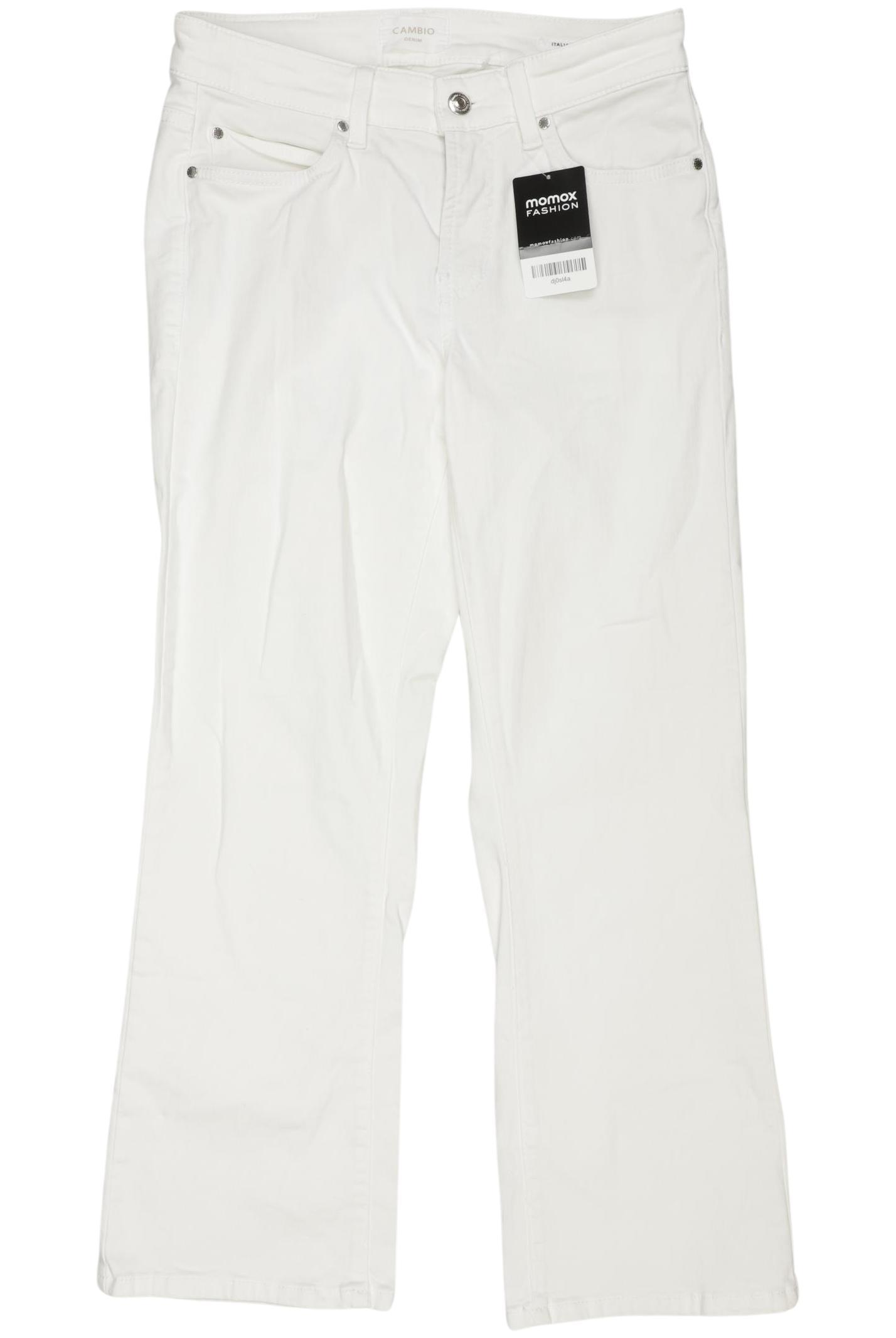 

Cambio Damen Jeans, weiß, Gr. 38