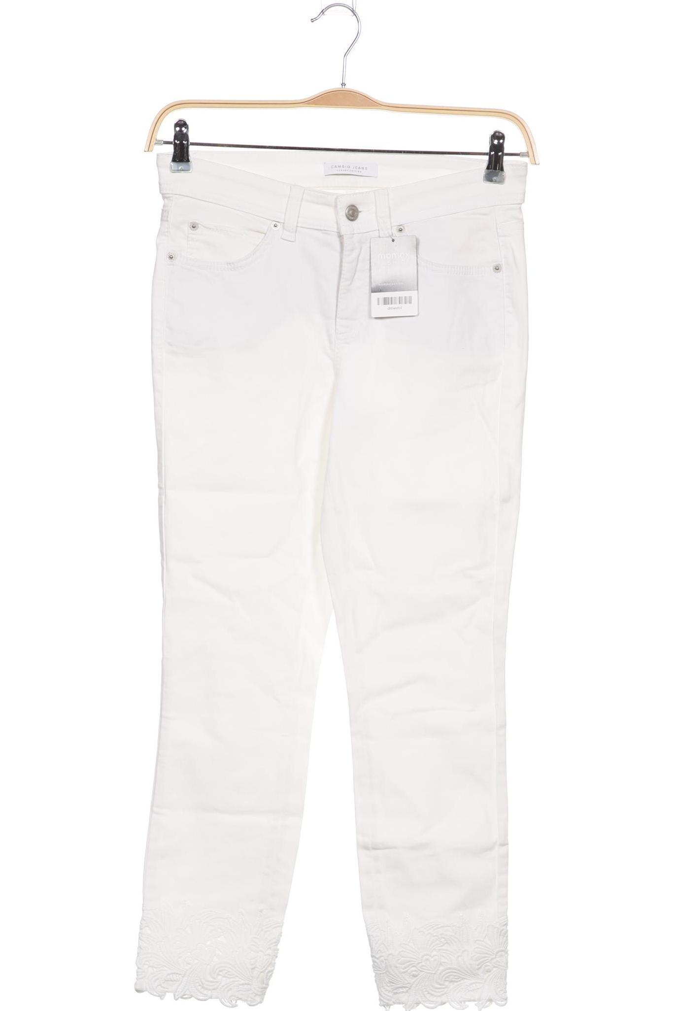 

Cambio Damen Jeans, weiß, Gr. 38