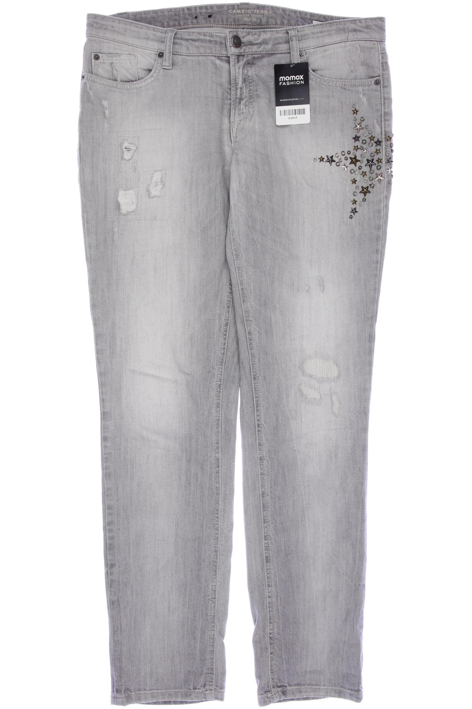 

Cambio Damen Jeans, grau, Gr. 40