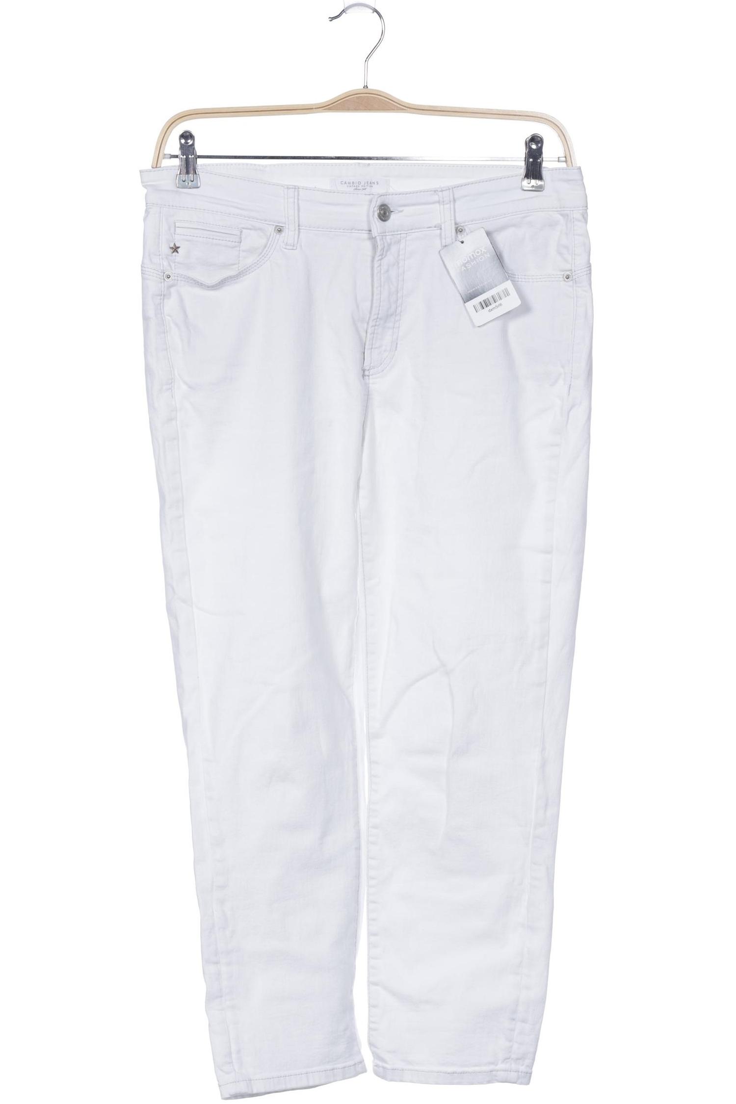 

Cambio Damen Jeans, weiß, Gr. 44