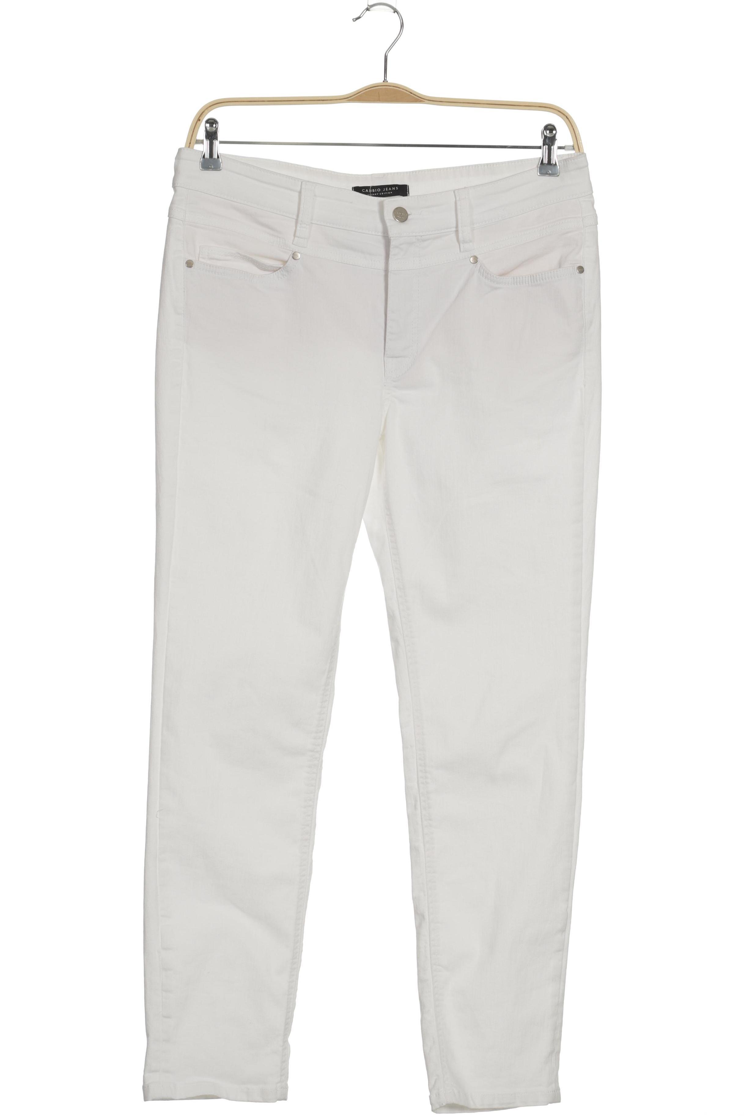 

Cambio Damen Jeans, weiß, Gr. 44