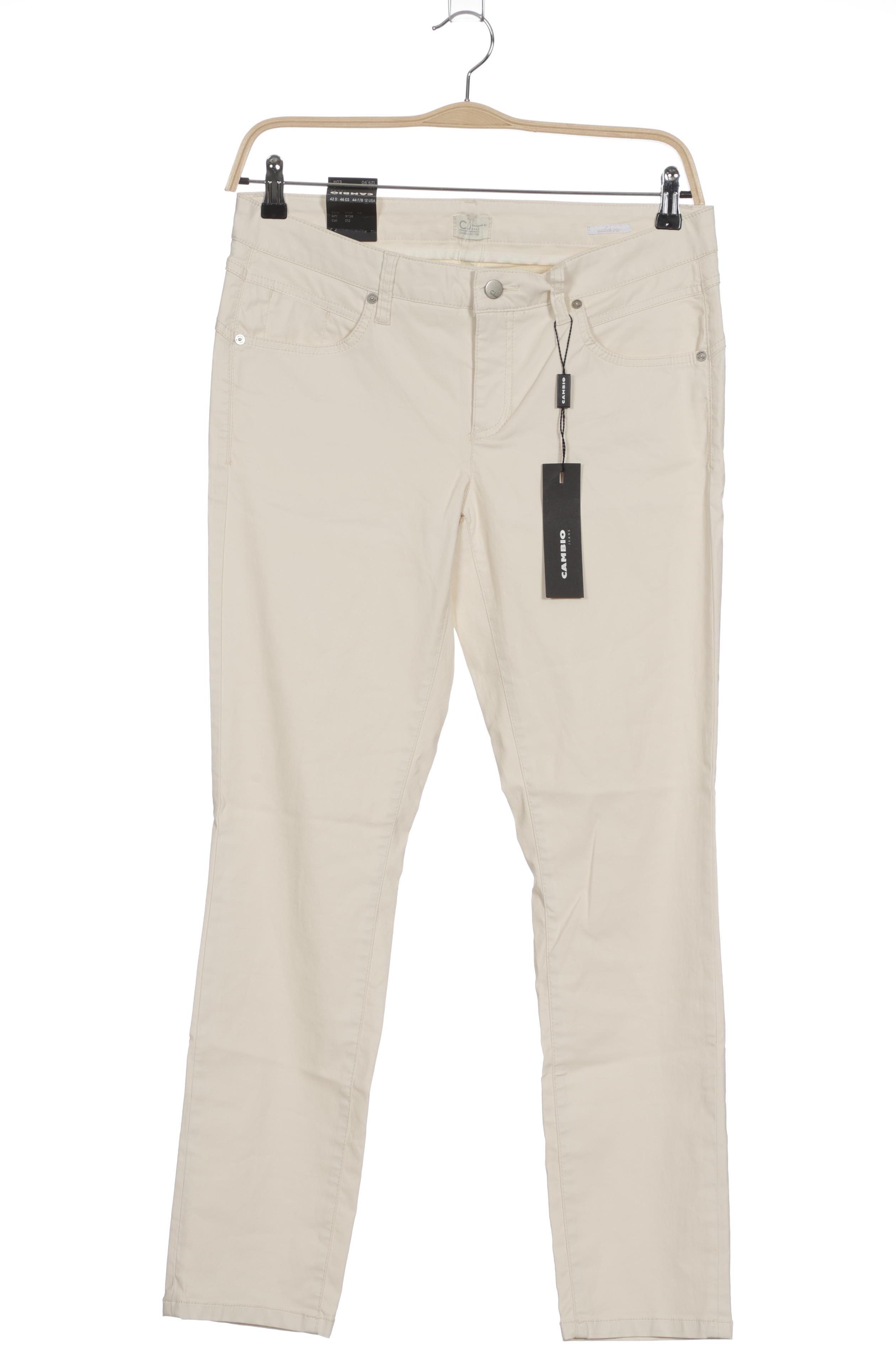 

Cambio Damen Jeans, beige, Gr. 42