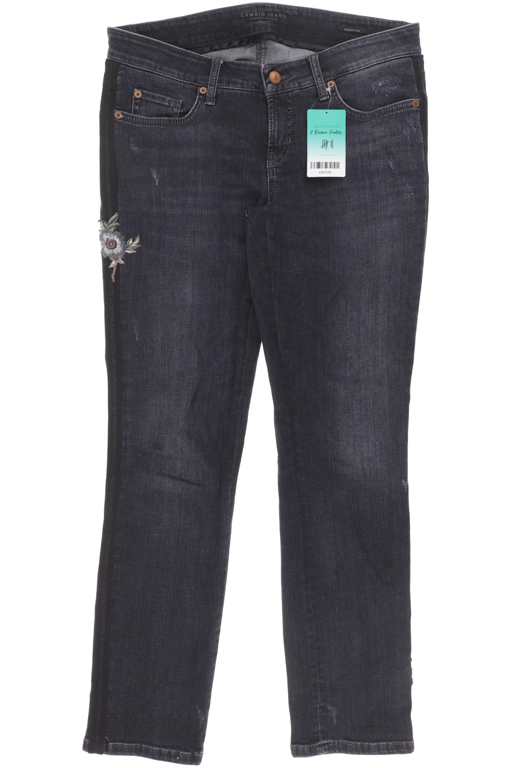 

Cambio Damen Jeans, schwarz, Gr. 38