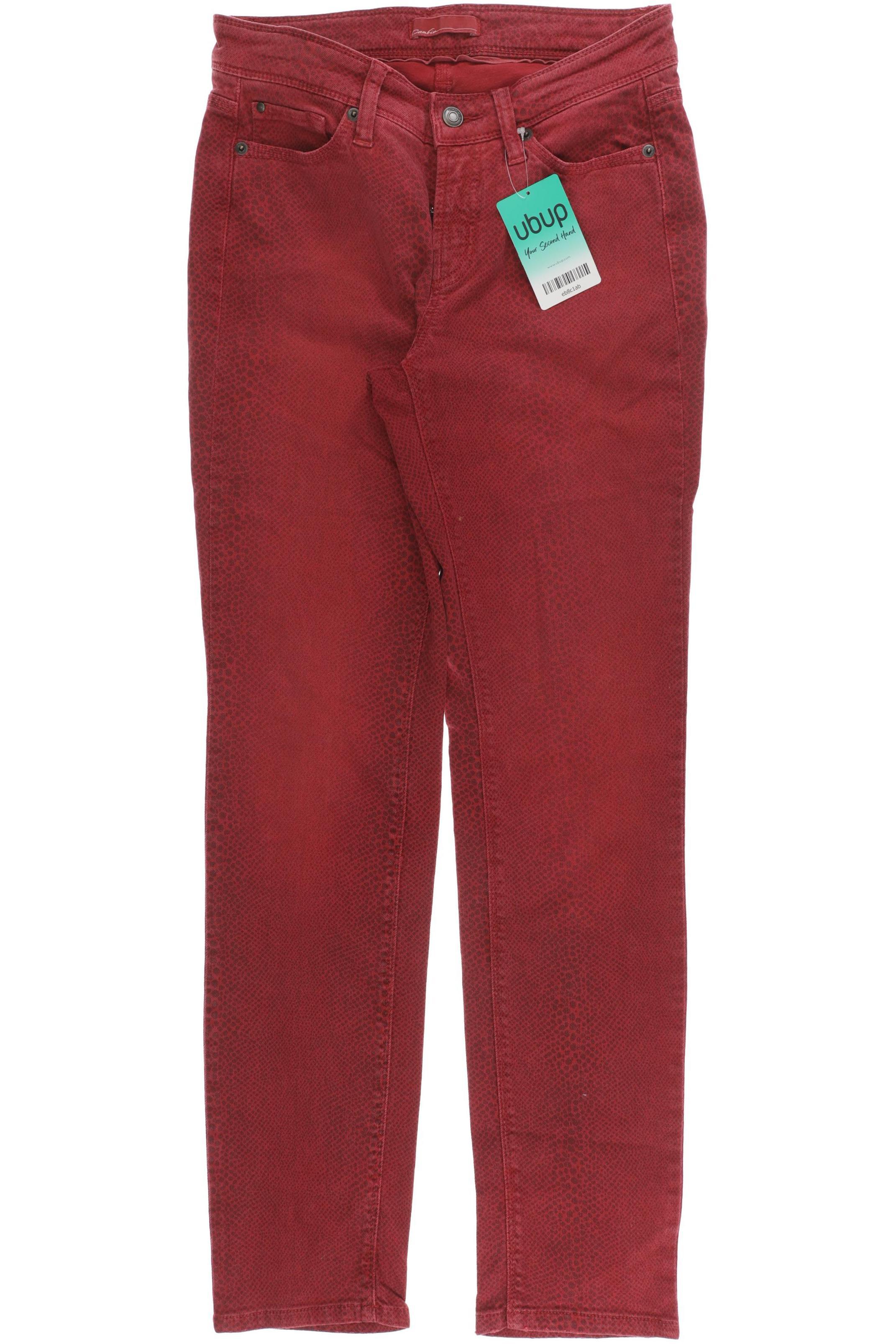 

Cambio Damen Jeans, rot, Gr. 34