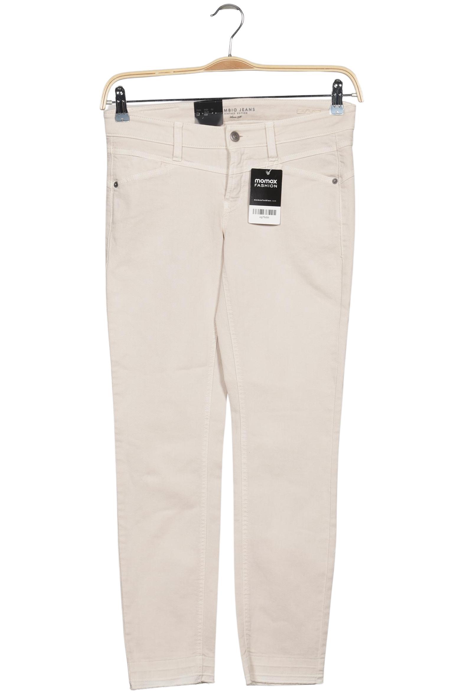 

Cambio Damen Jeans, cremeweiß, Gr. 34