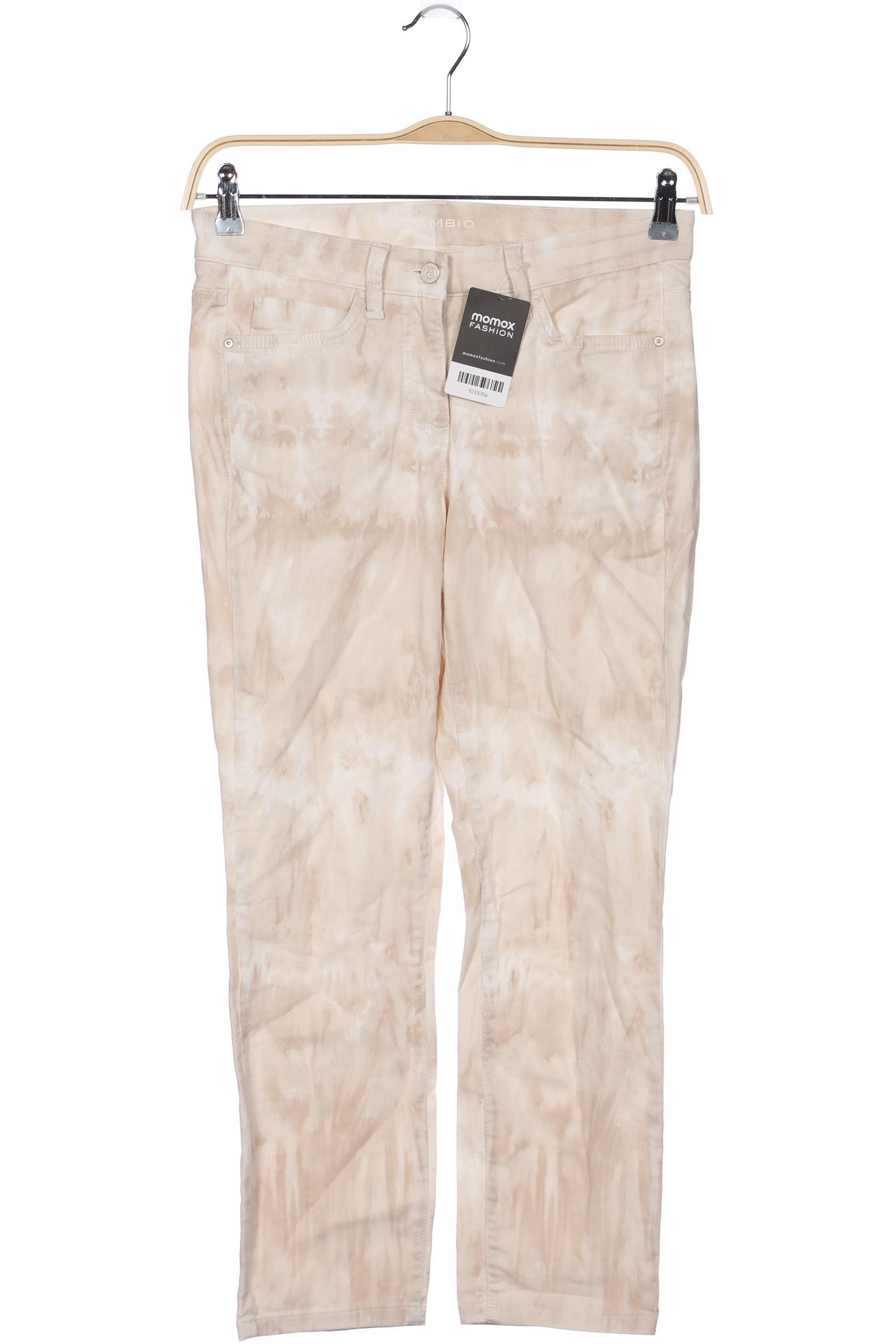 

Cambio Damen Jeans, beige, Gr. 36