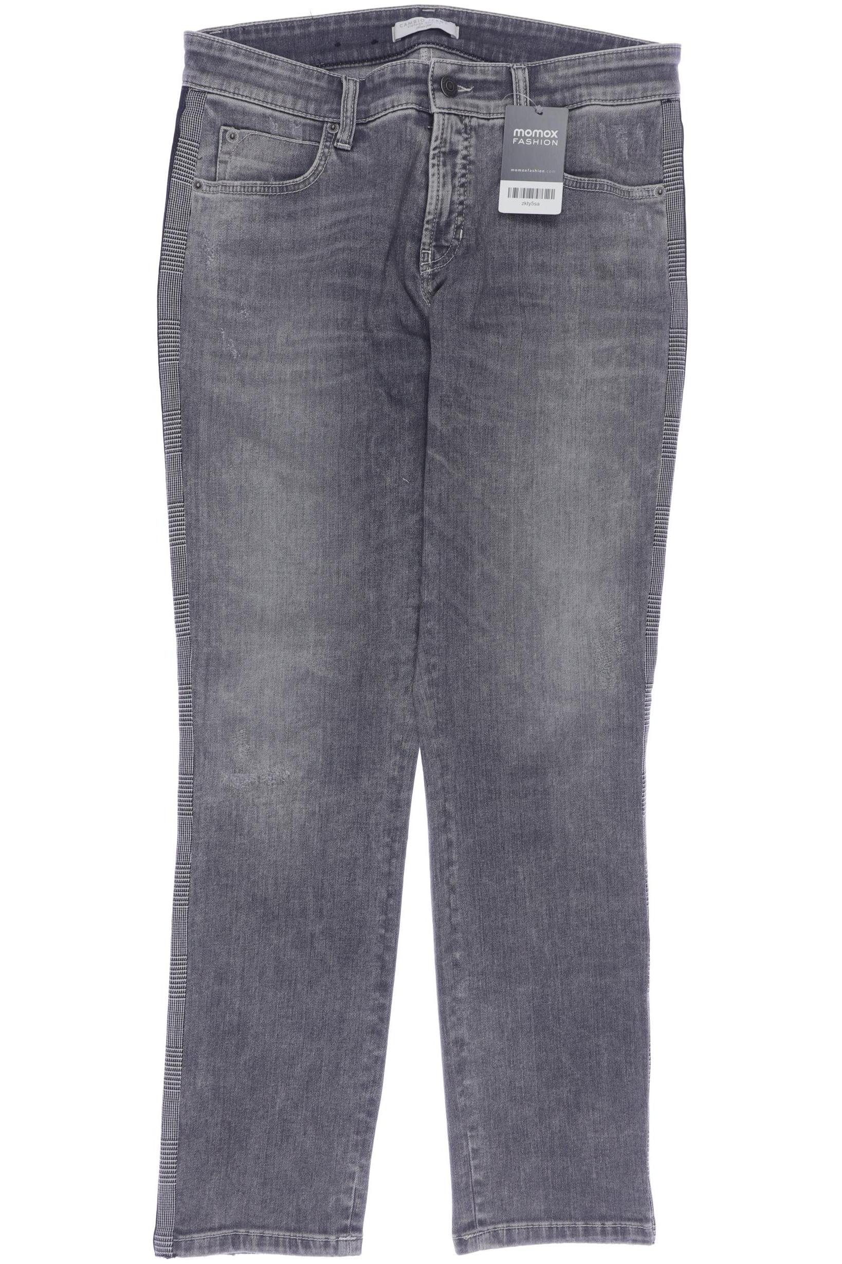 

Cambio Damen Jeans, grau, Gr. 40