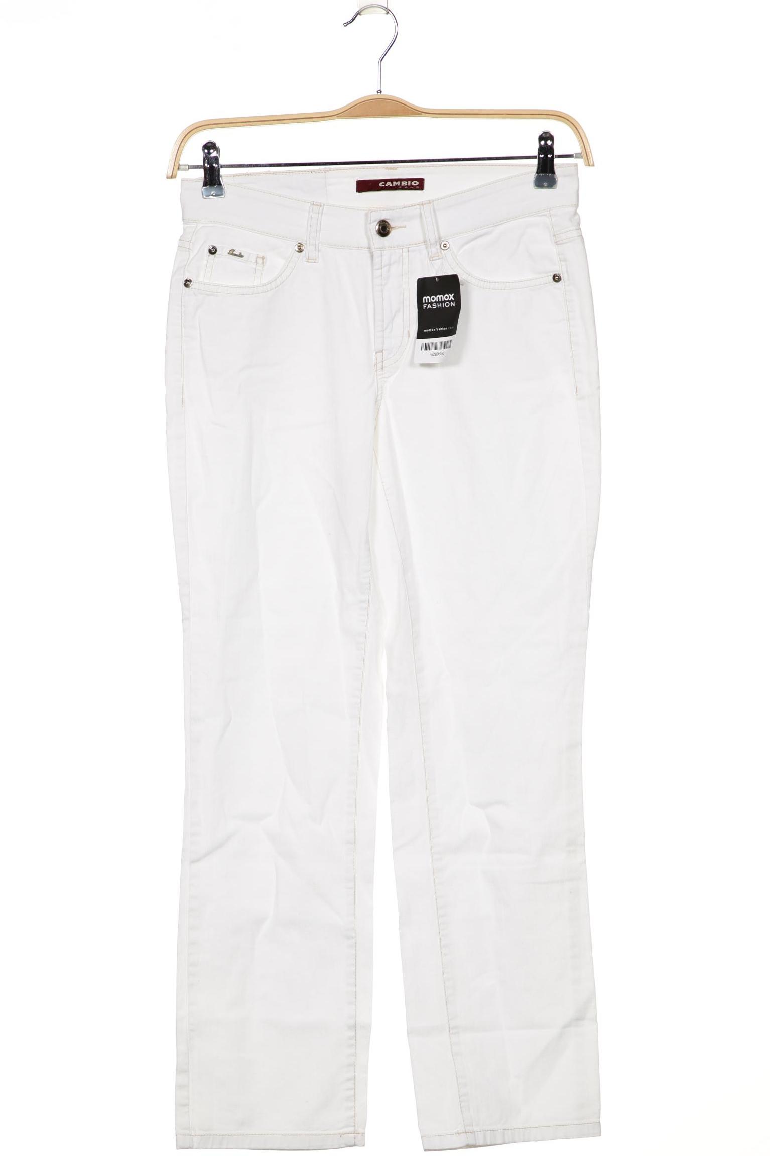 

Cambio Damen Jeans, weiß, Gr. 38