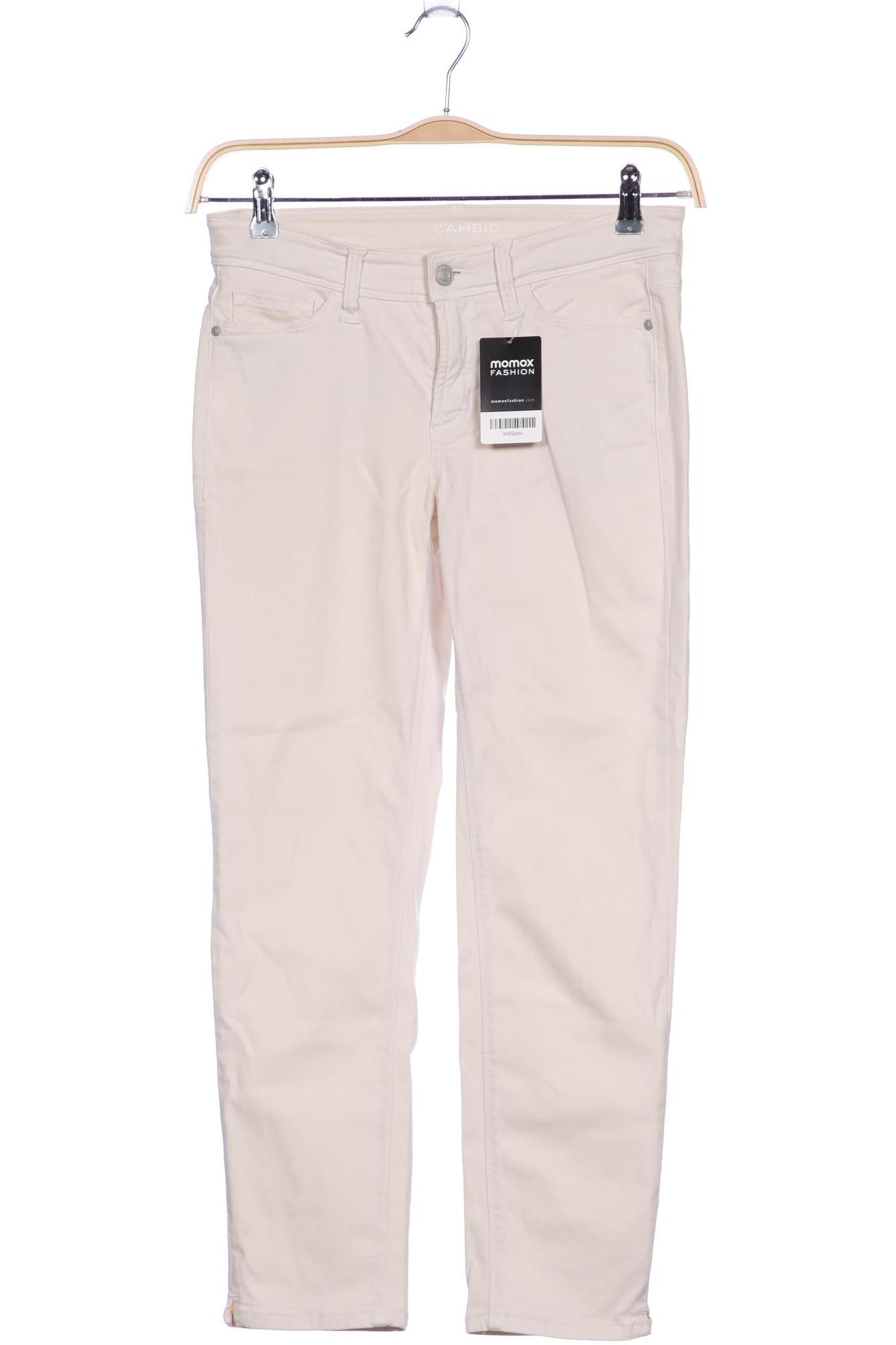 

Cambio Damen Jeans, cremeweiß, Gr. 28