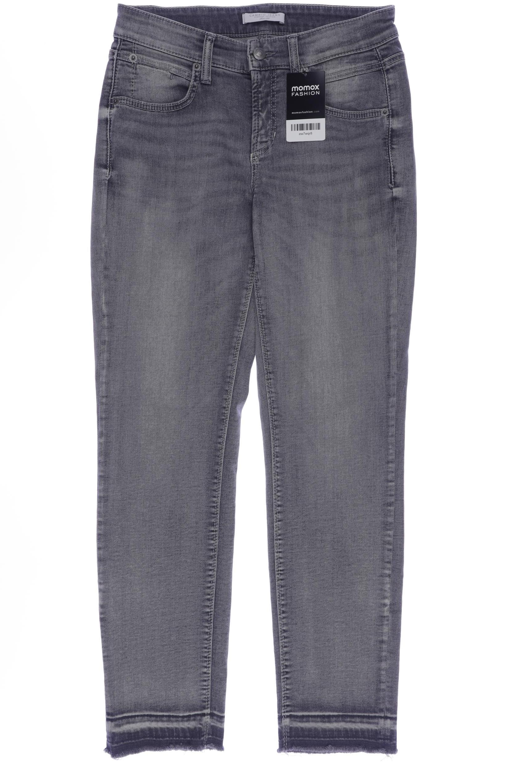 

Cambio Damen Jeans, grau, Gr. 28