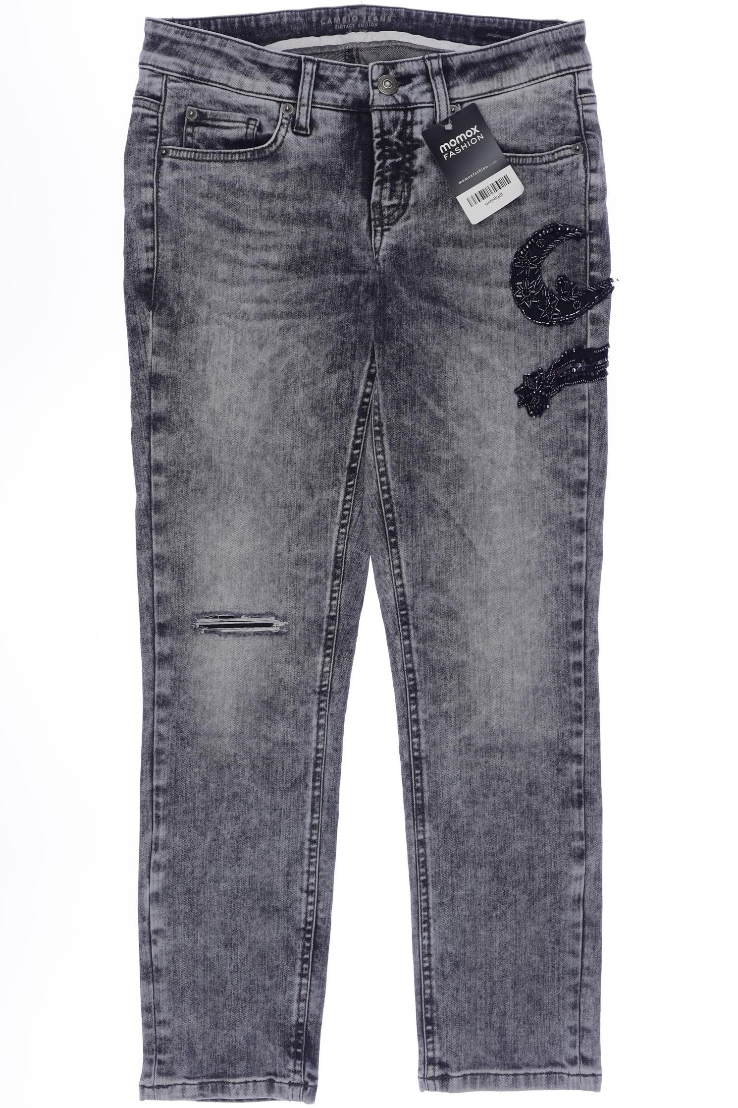 

Cambio Damen Jeans, grau, Gr. 32