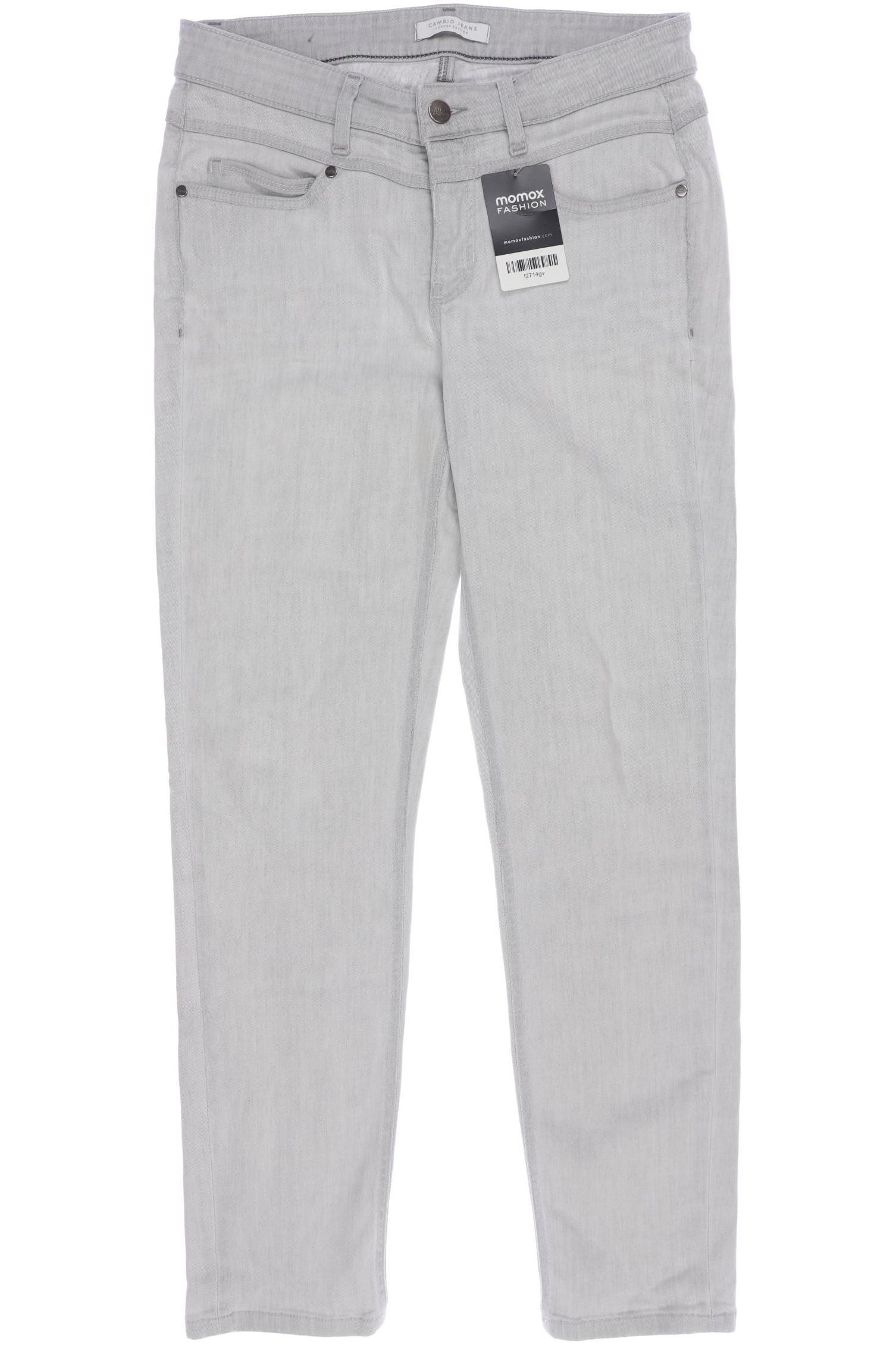 

Cambio Damen Jeans, grau, Gr. 38