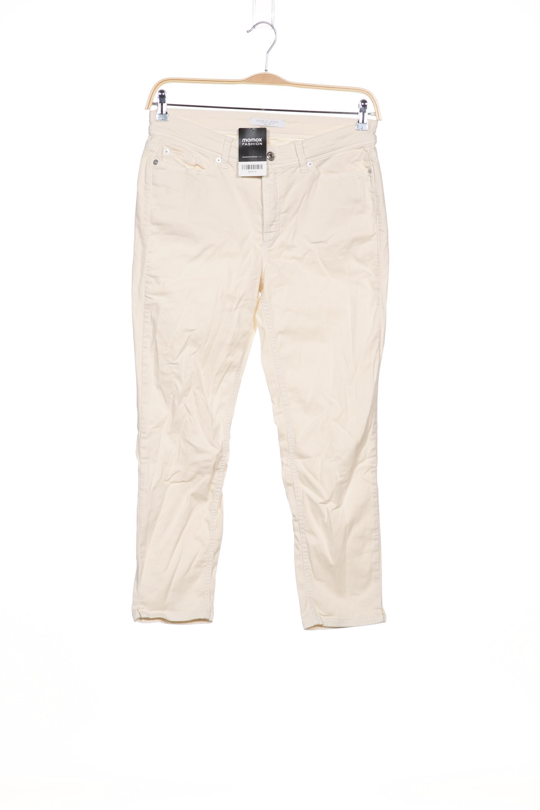 

Cambio Damen Jeans, cremeweiß, Gr. 42