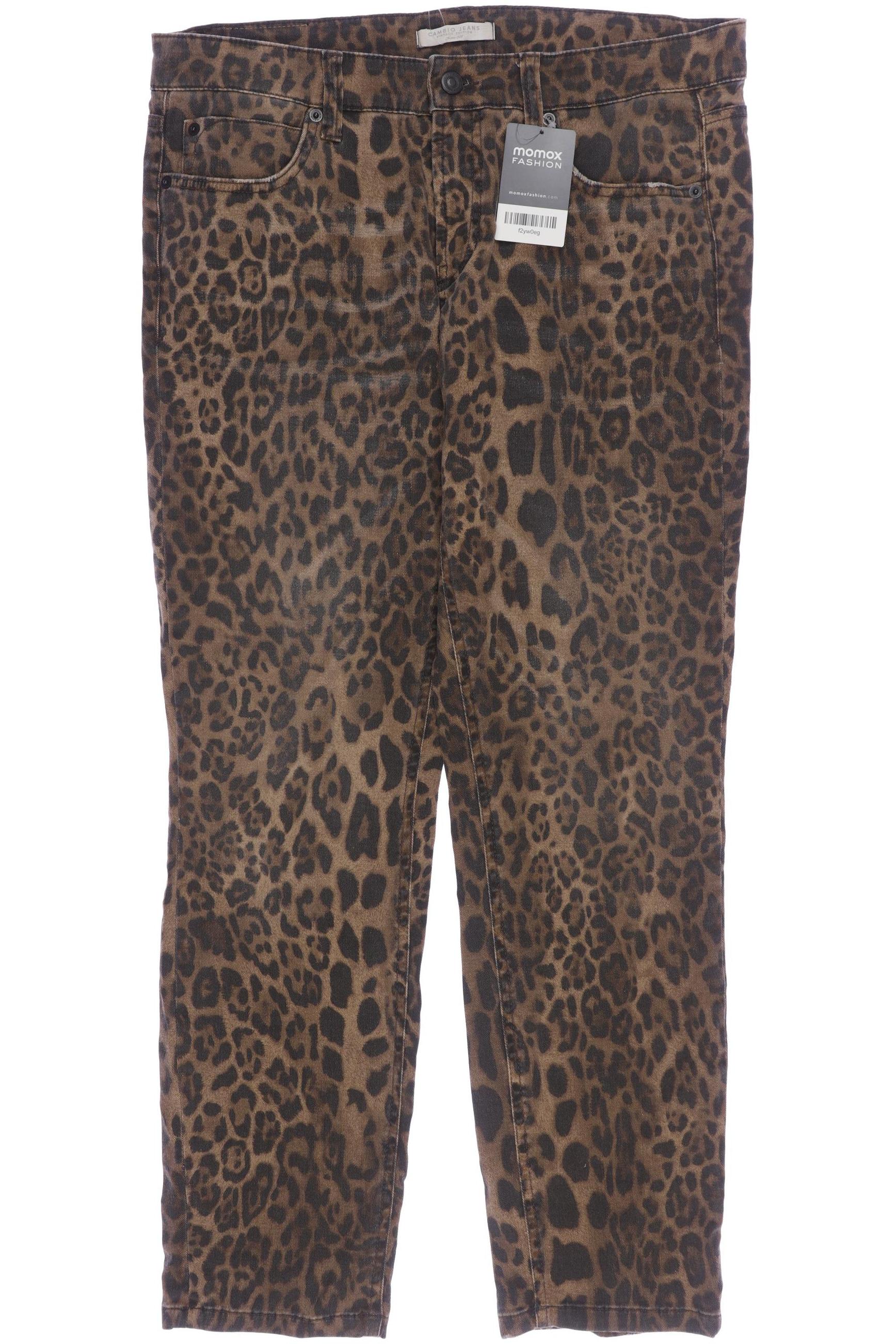 

Cambio Damen Jeans, braun, Gr. 34