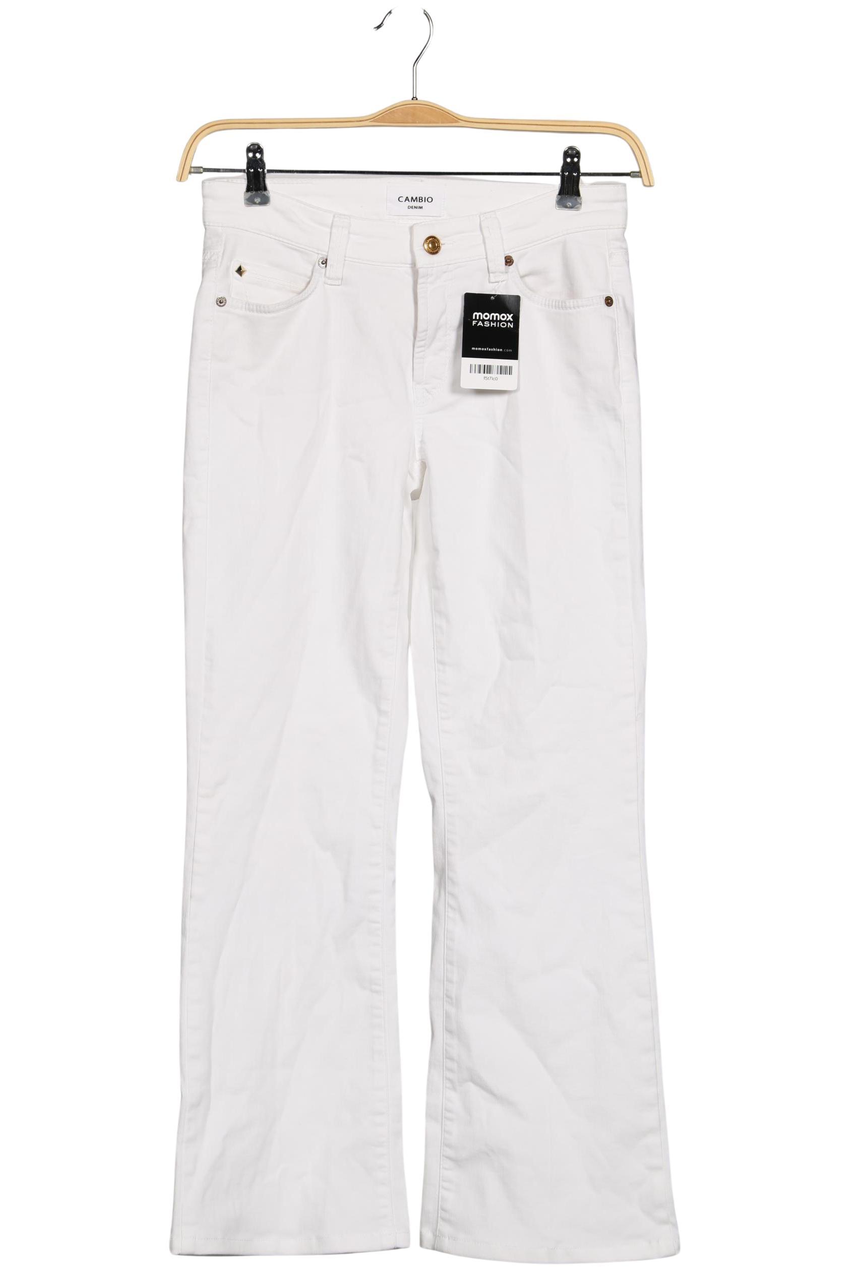 

Cambio Damen Jeans, weiß, Gr. 36