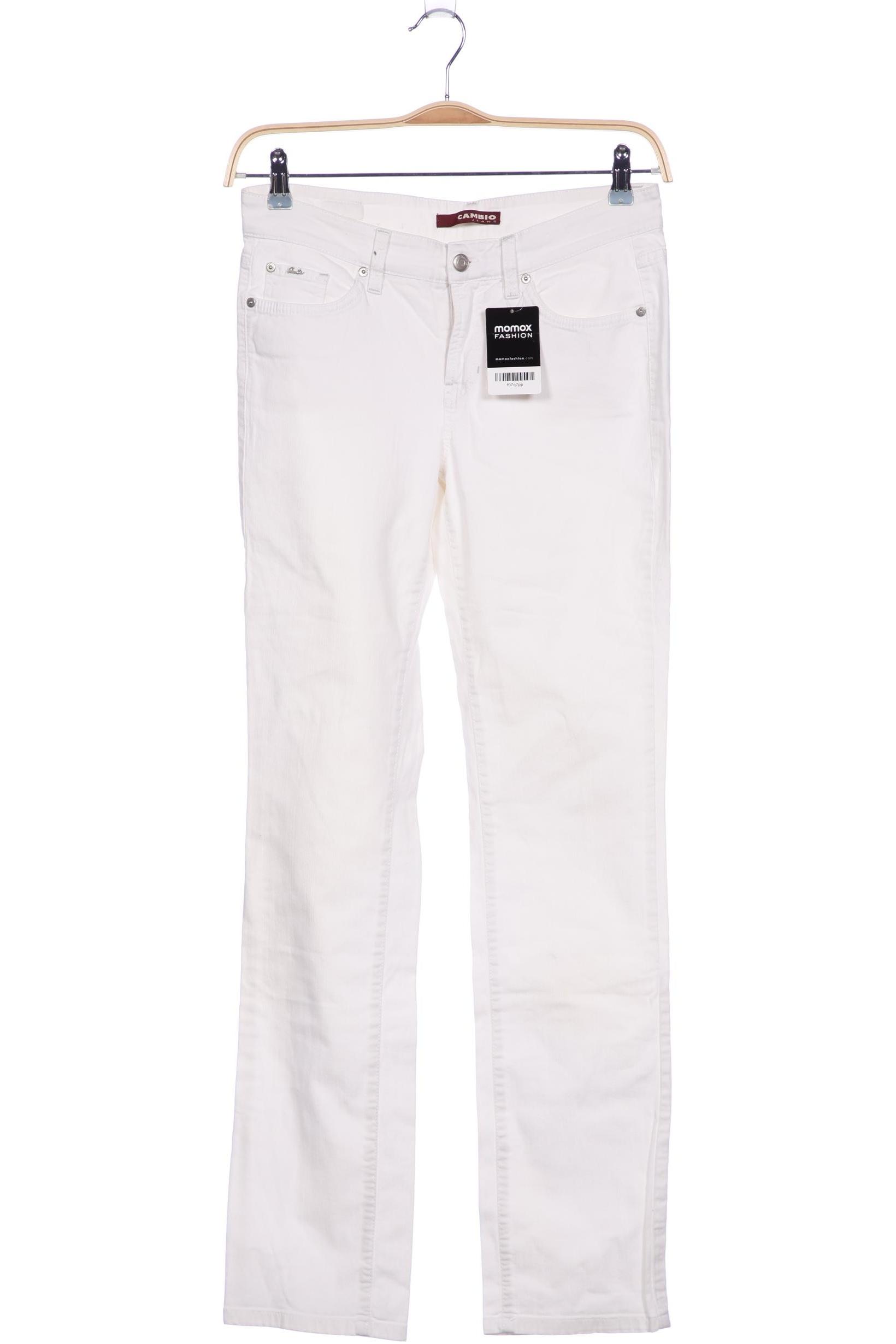 

Cambio Damen Jeans, weiß, Gr. 31