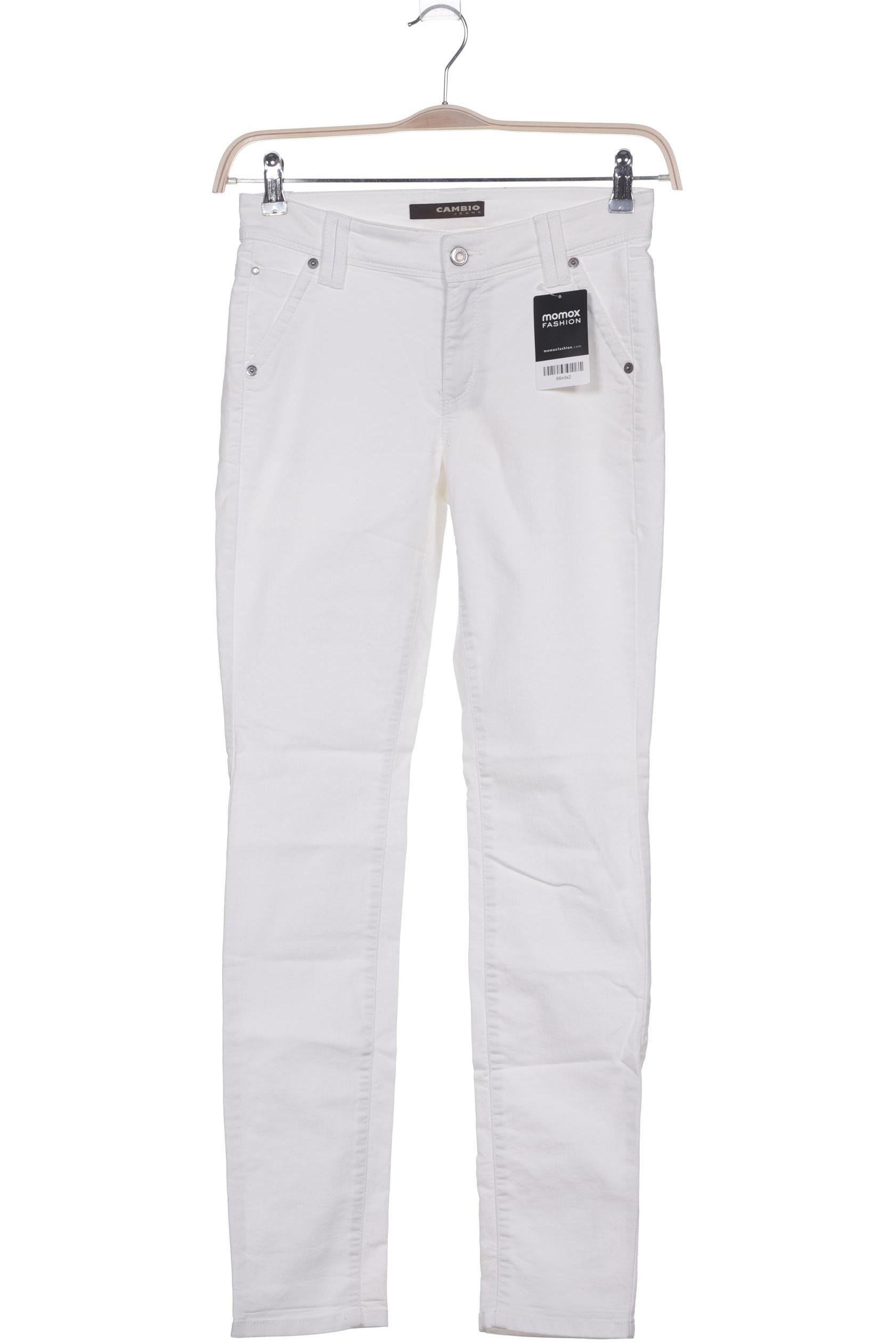 

Cambio Damen Jeans, weiß, Gr. 36